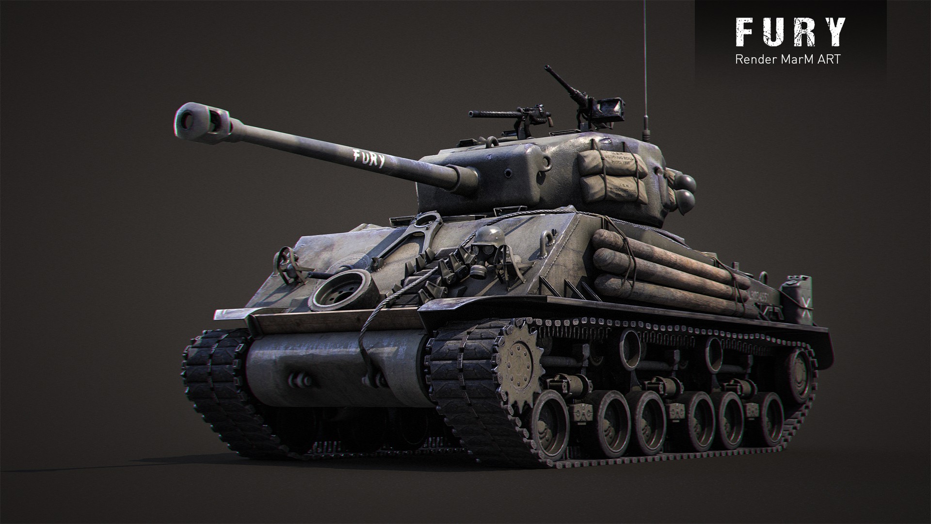 General 1920x1080 World of Tanks tank wargaming CGI video games M4 Sherman
