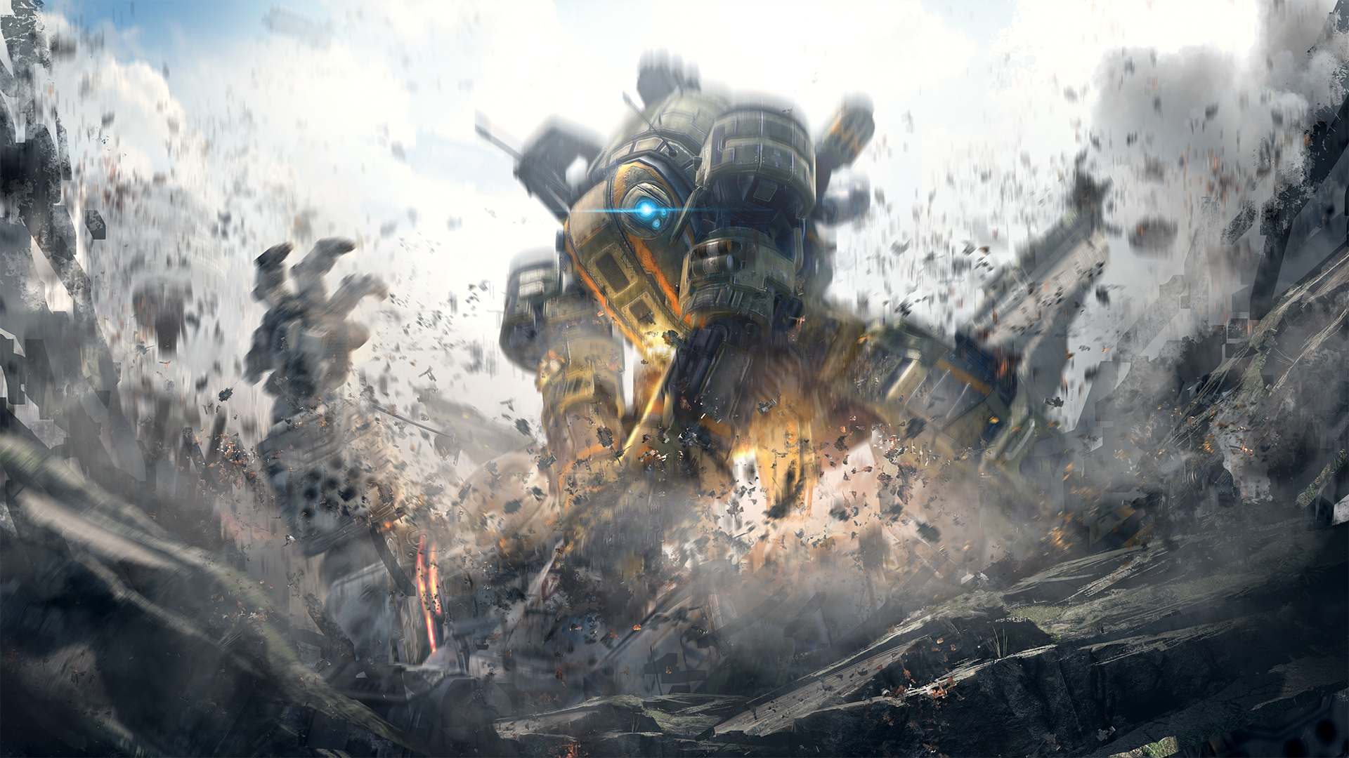 General 1920x1080 Titanfall video games PC gaming video game art science fiction