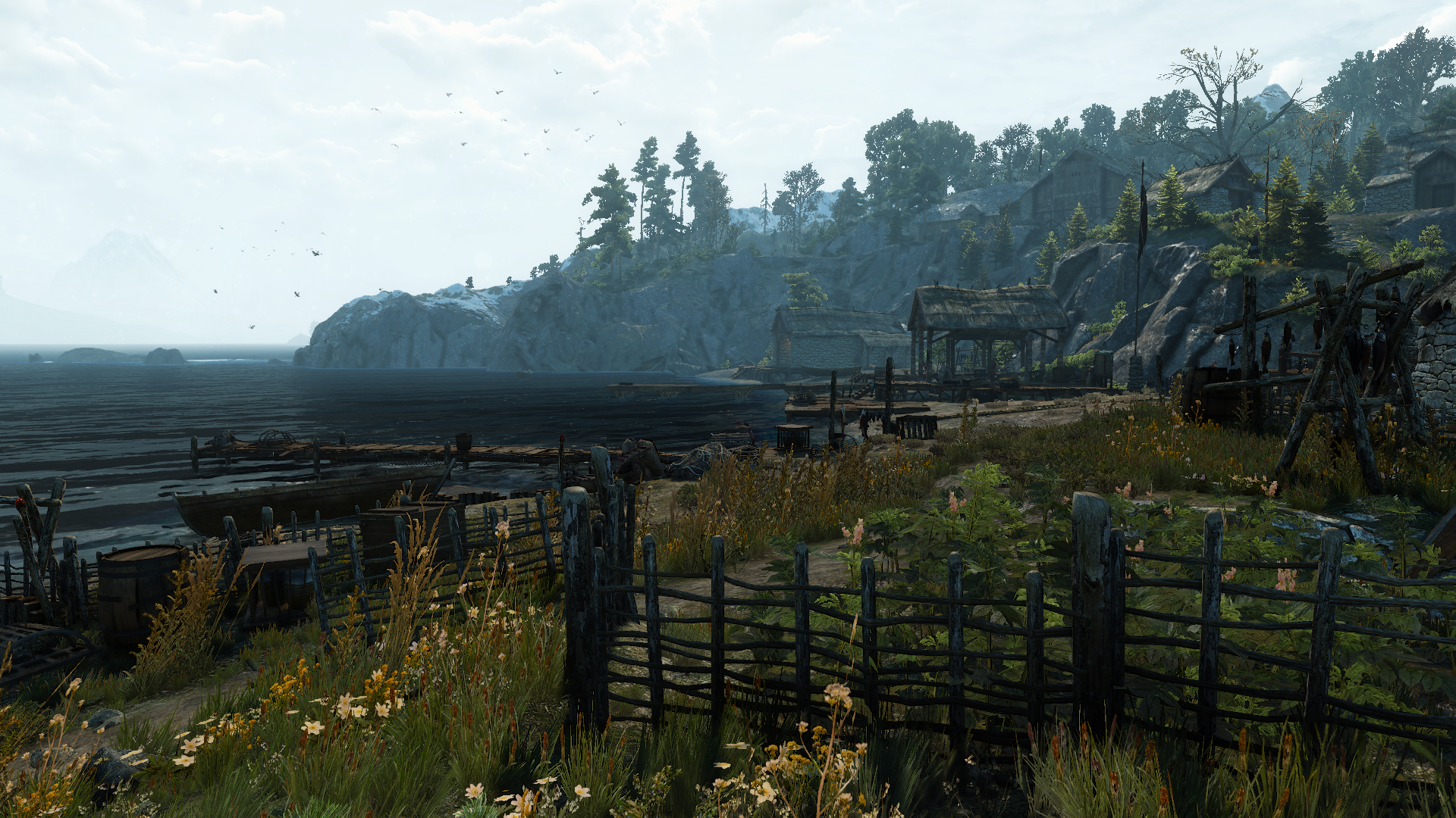 General 1920x1080 The Witcher 3: Wild Hunt Skellige video game landscape RPG video games PC gaming screen shot