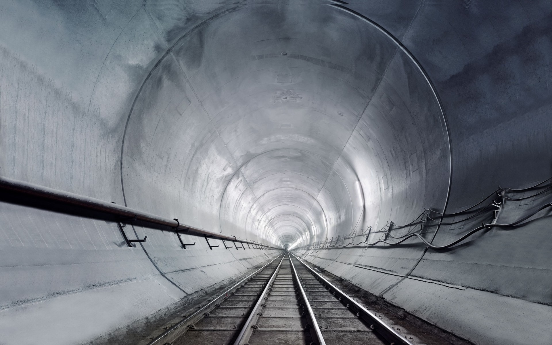 General 1920x1200 photography railway tunnel underground