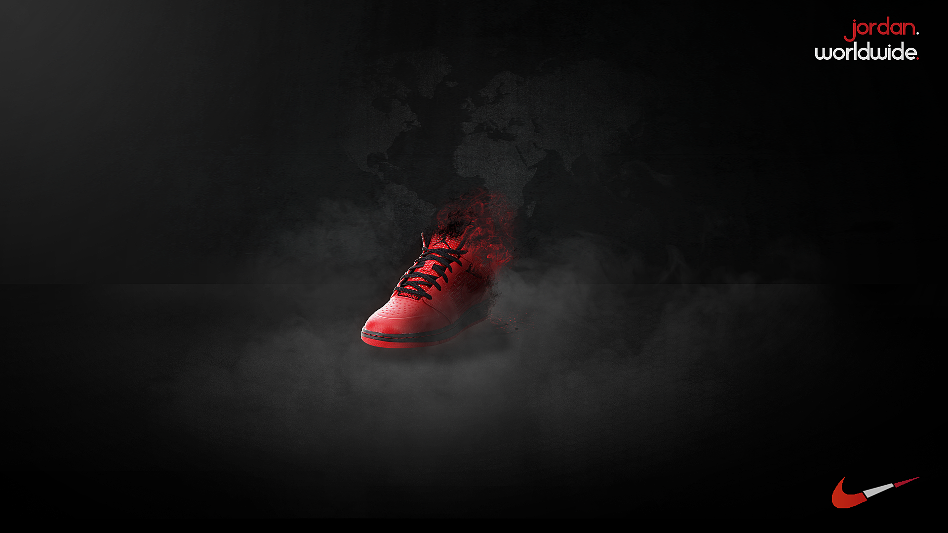 General 1920x1080 digital art shoes Nike Air Jordan brand