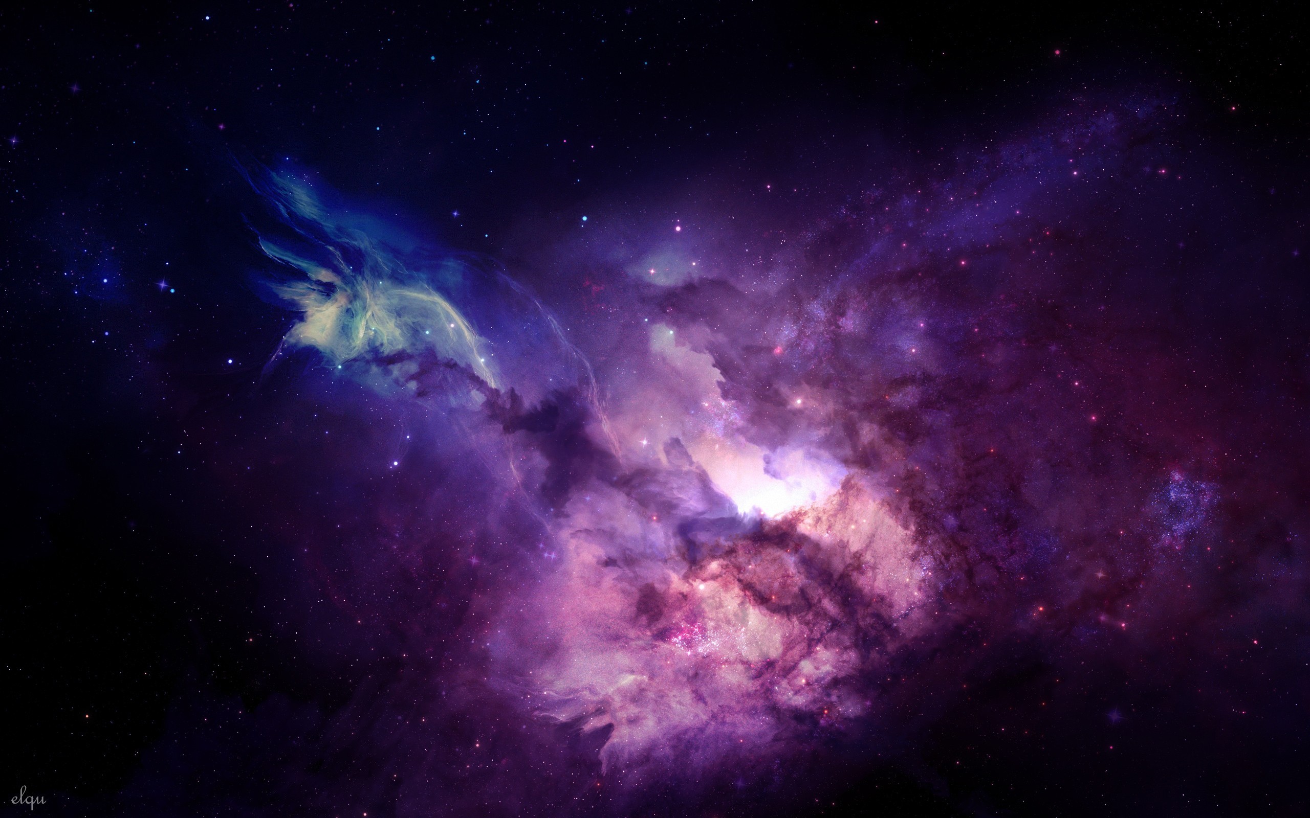 General 2560x1600 space stars space art digital art nebula