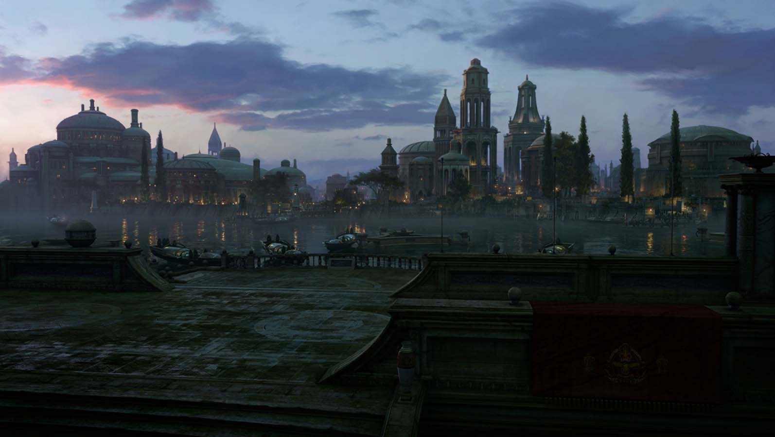 General 1594x900 Star Wars Naboo movies CGI cityscape science fiction