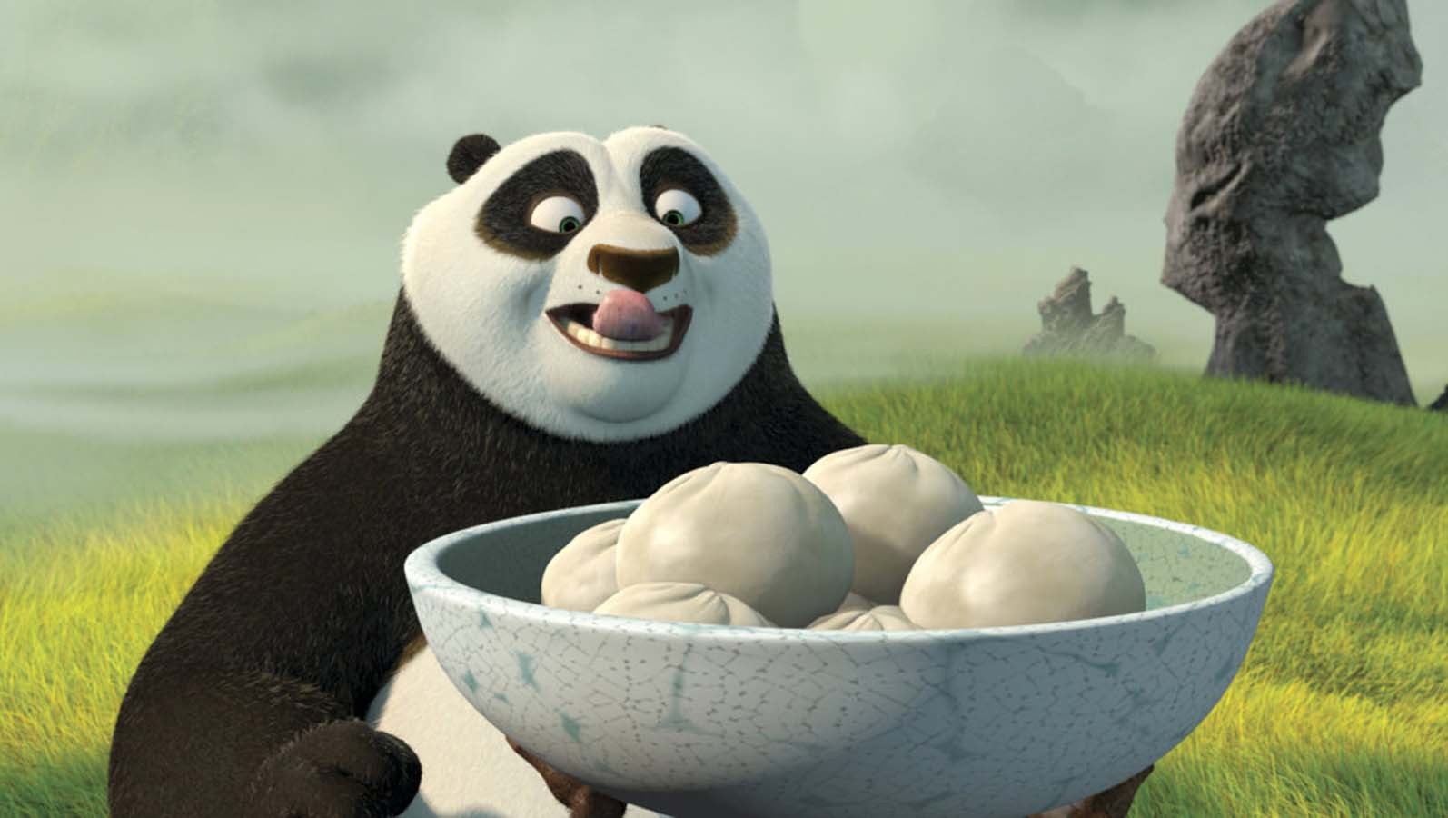 General 1594x900 Kung Fu Panda food panda film stills movies animated movies