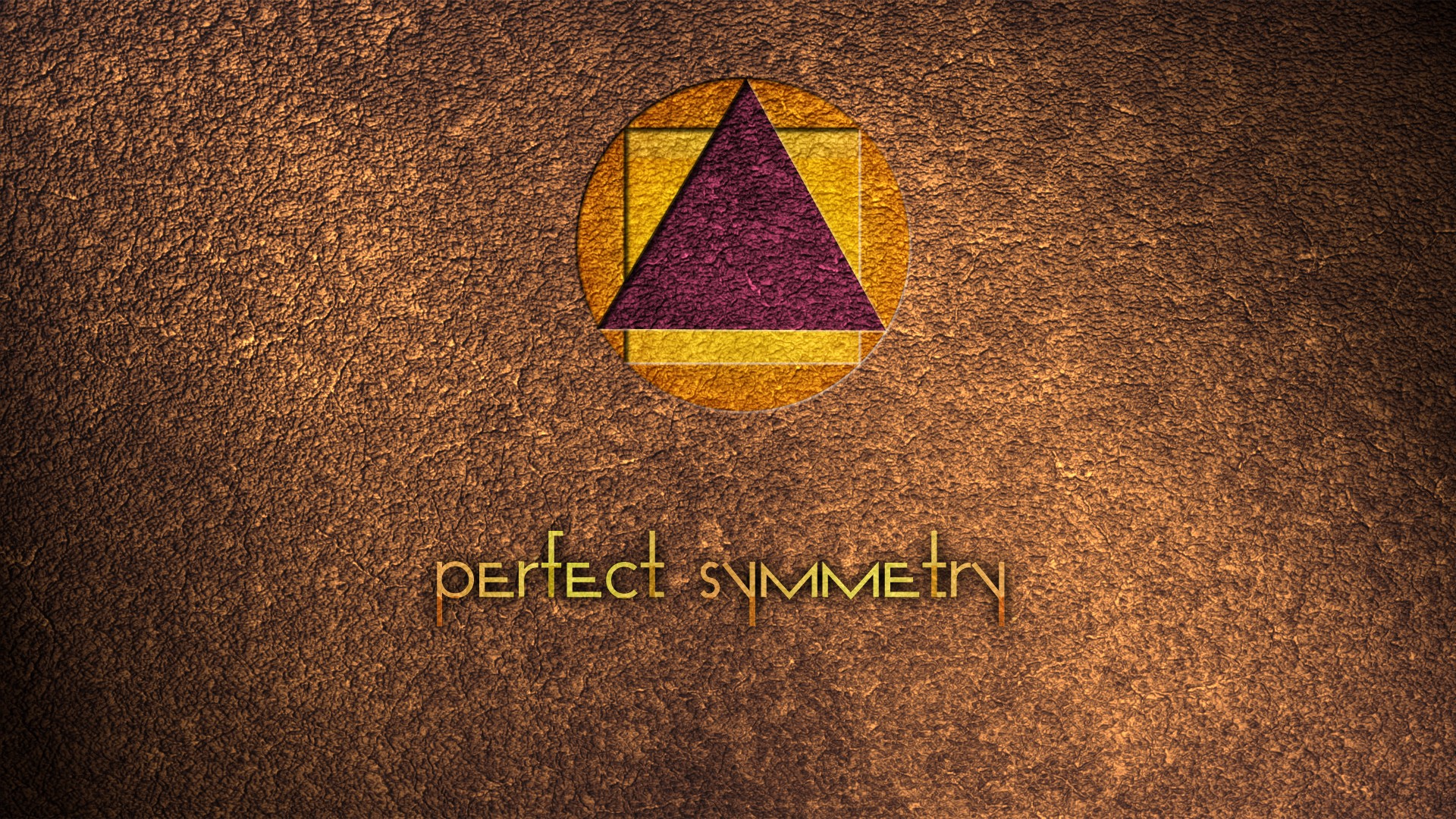 General 1920x1080 symmetry circle rectangle triangle geometric figures typography texture