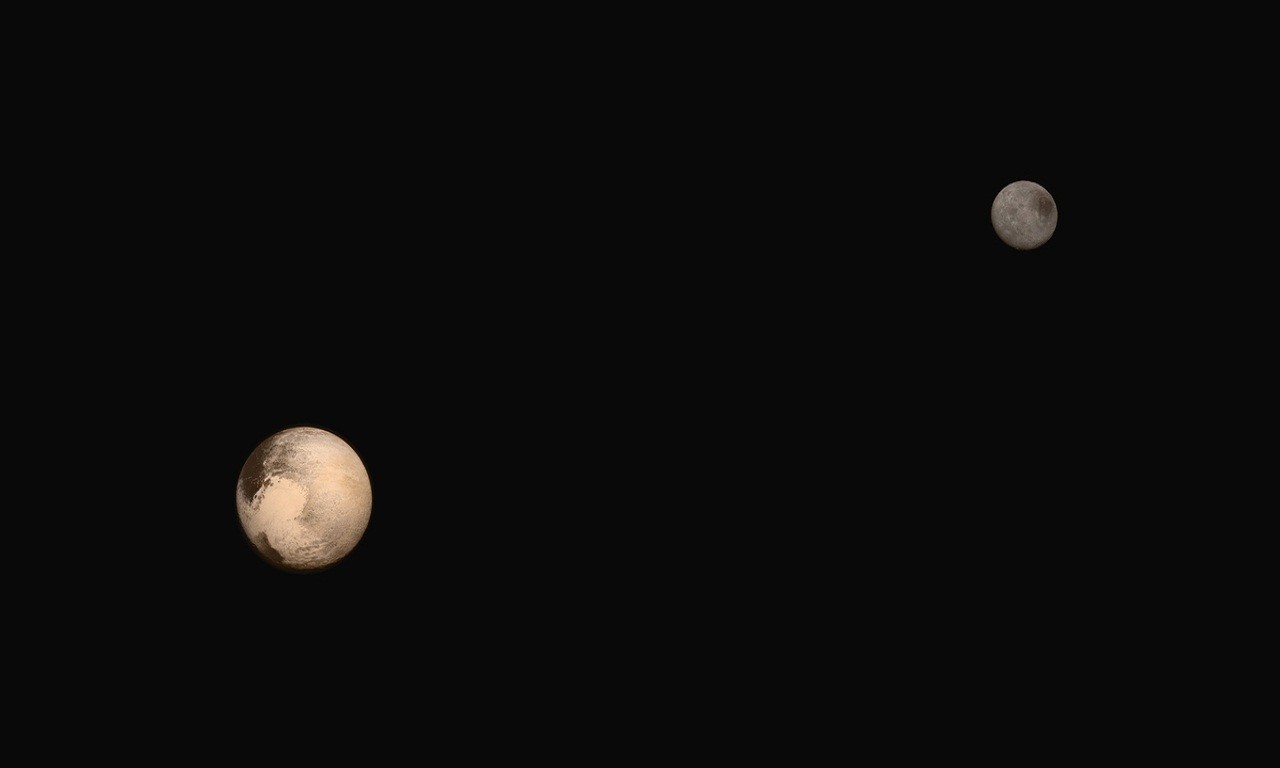 General 1280x768 Charon Pluto space Solar System astronomy NASA