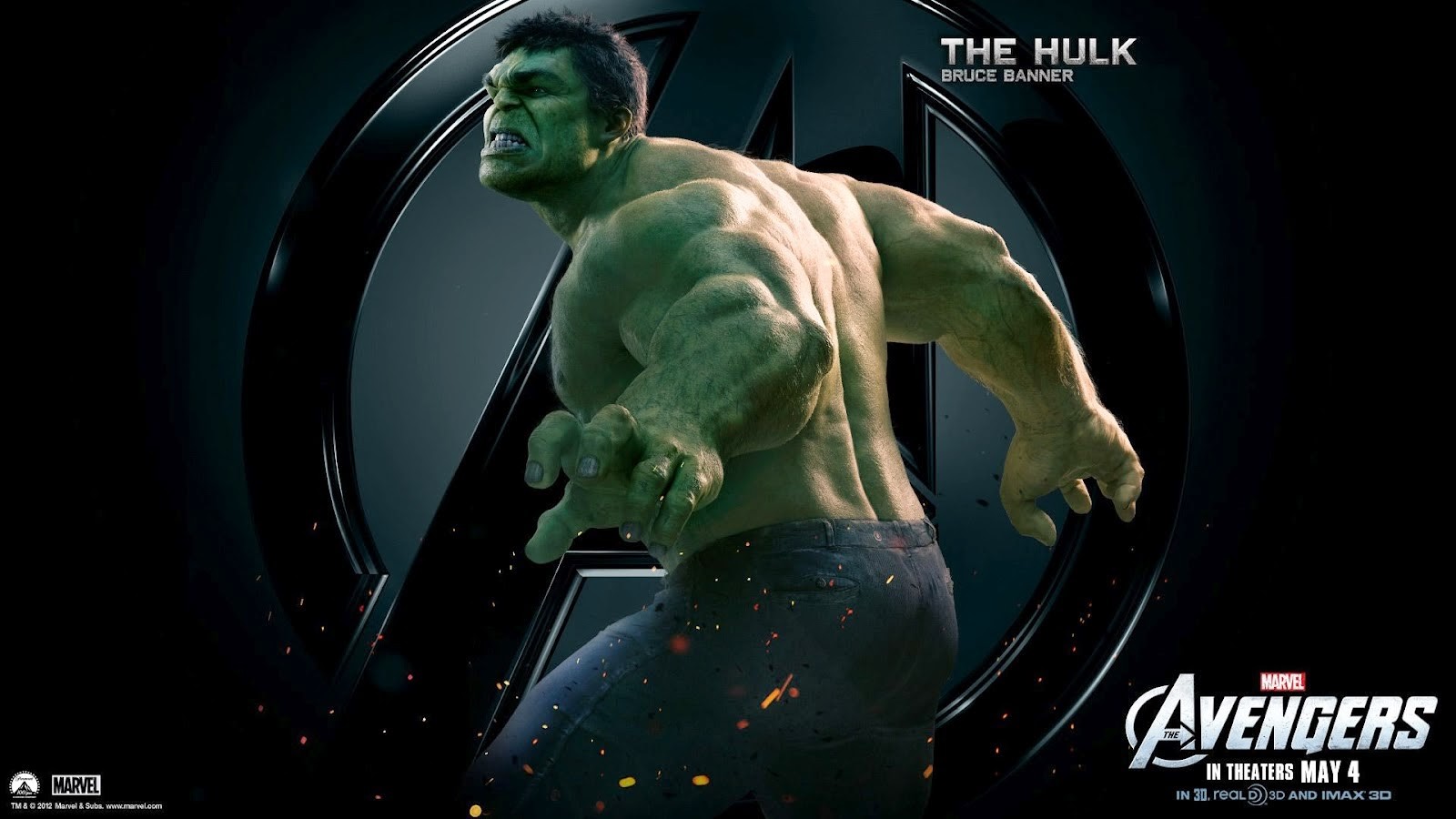 General 1600x900 Hulk The Avengers movies Marvel Cinematic Universe green skin superhero Mark Ruffalo actor Marvel Comics Paramount