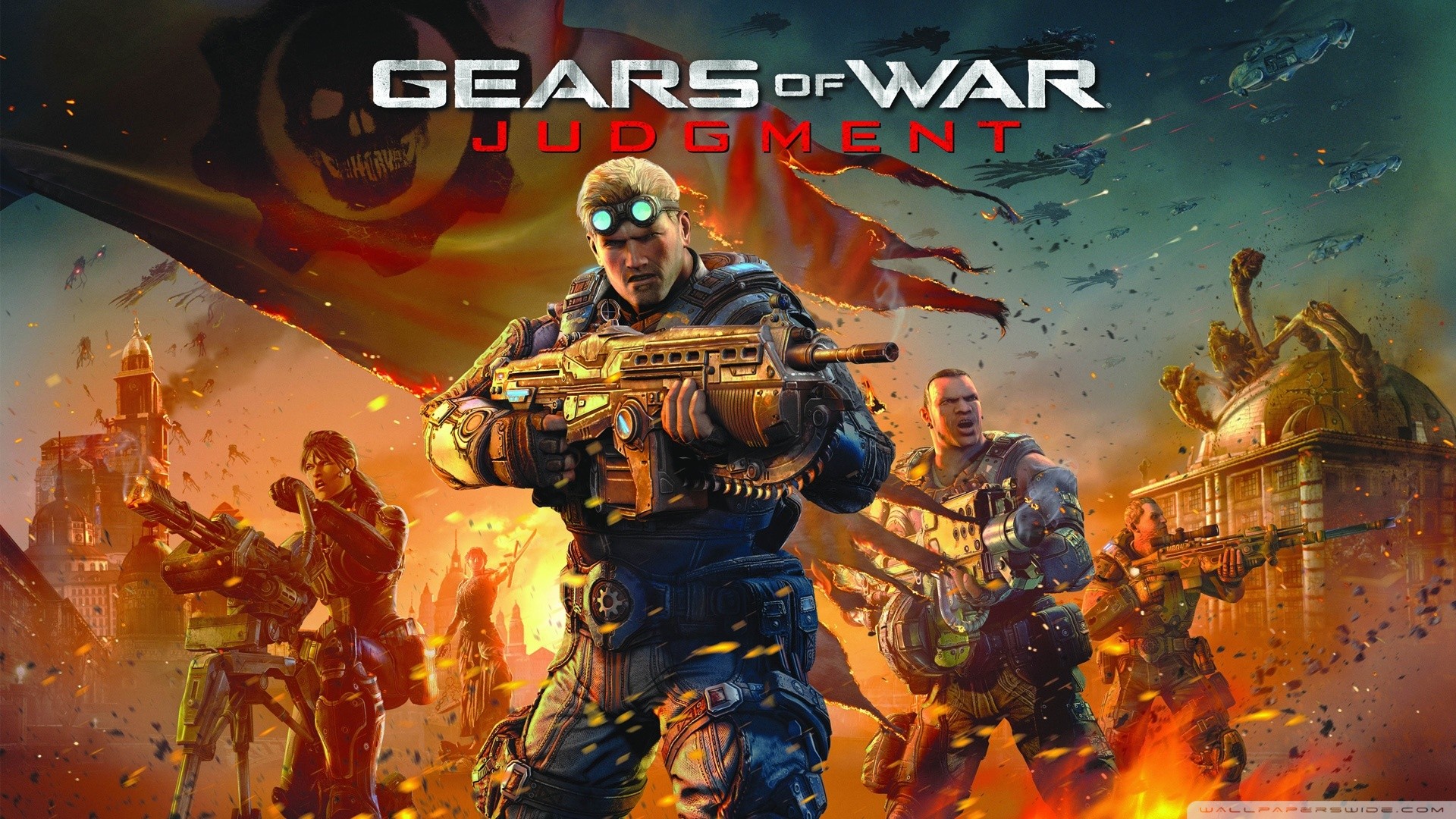 General 1920x1080 Gears of War video games Gears of War: Judgment video game characters