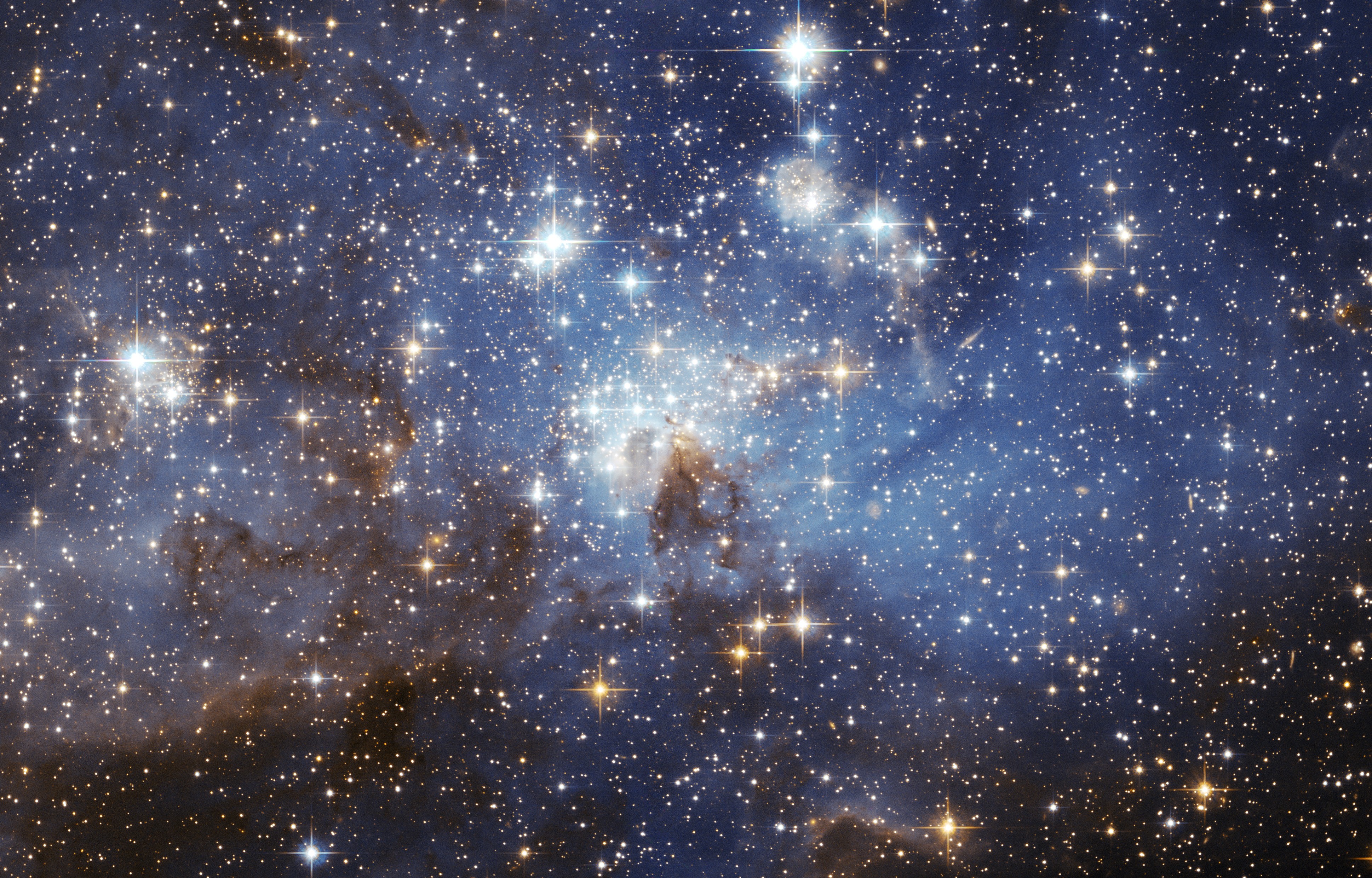 General 3877x2482 stars space digital art universe galaxy space art