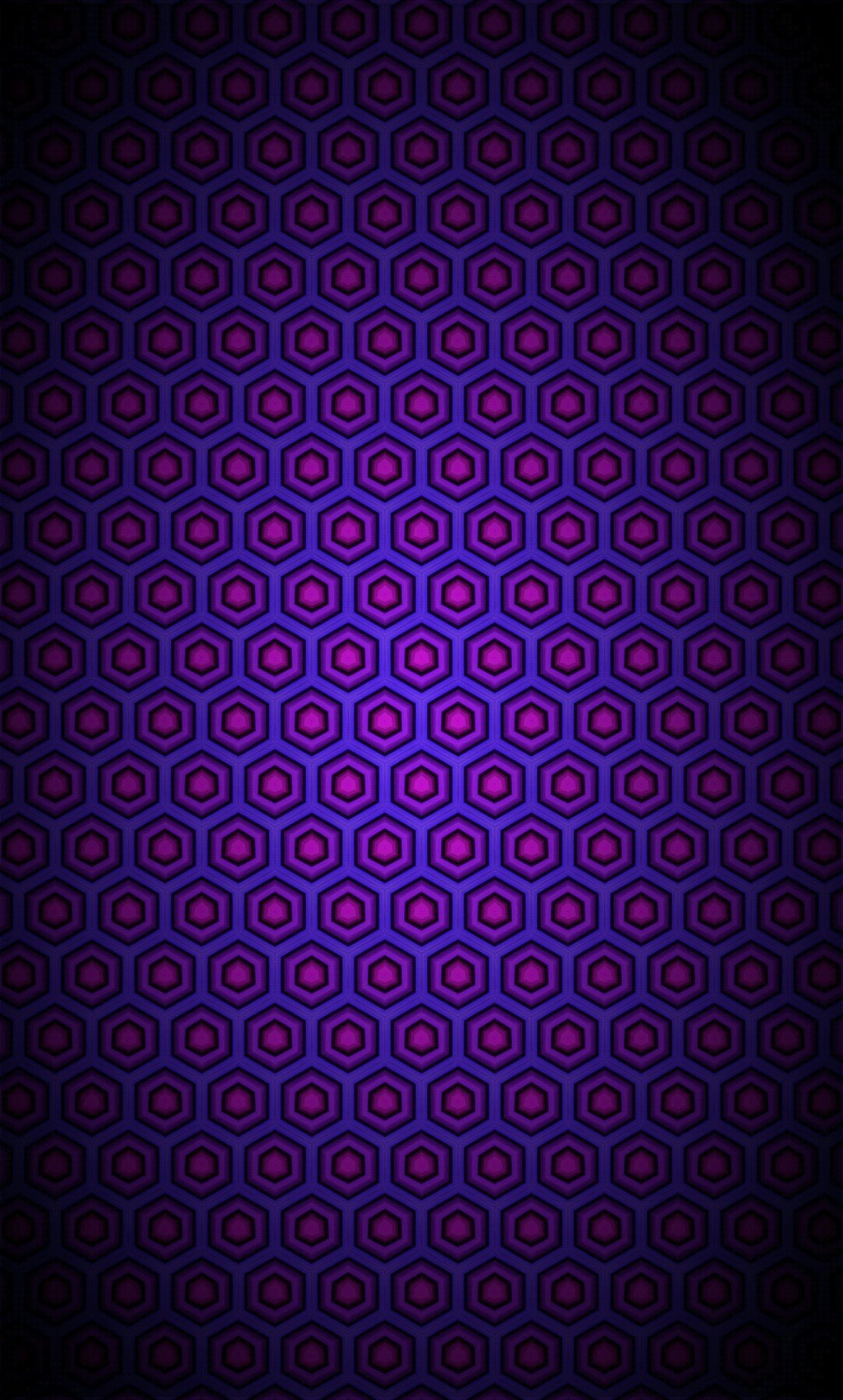 General 1080x1794 digital art portrait display CGI geometry hexagon minimalism pattern purple