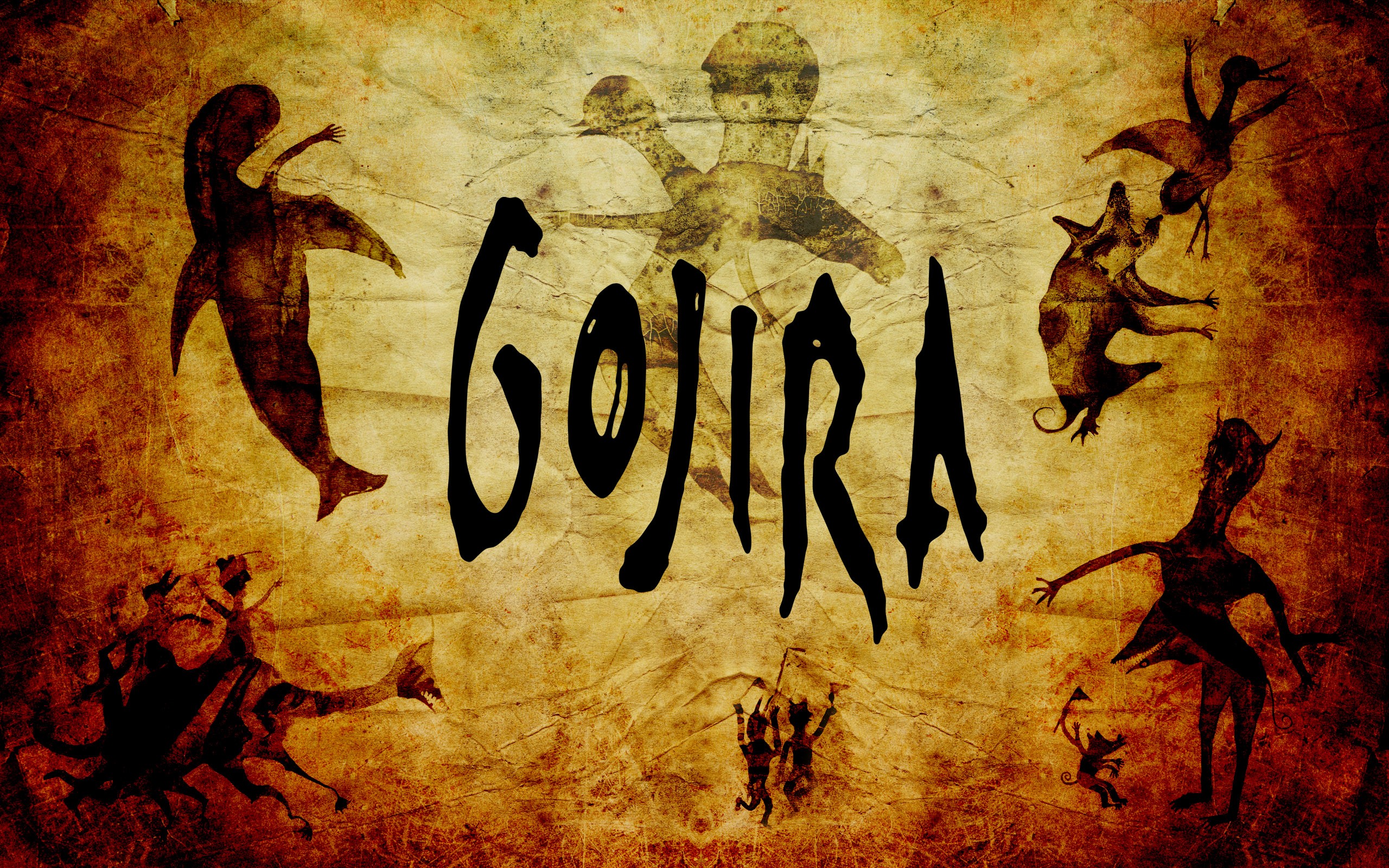 General 2560x1600 artwork surreal creature Gojira band French