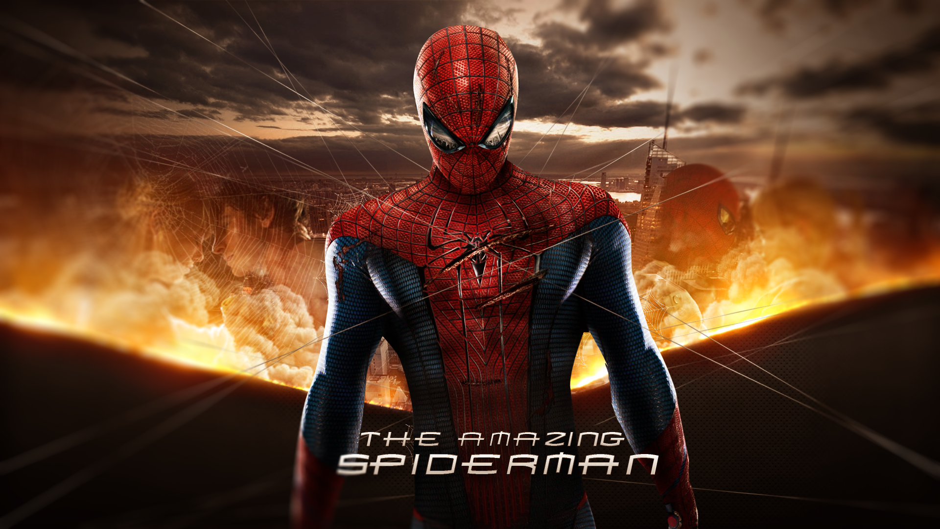General 1920x1080 movies Spider-Man The Amazing Spider-Man Andrew Garfield Sony digital art