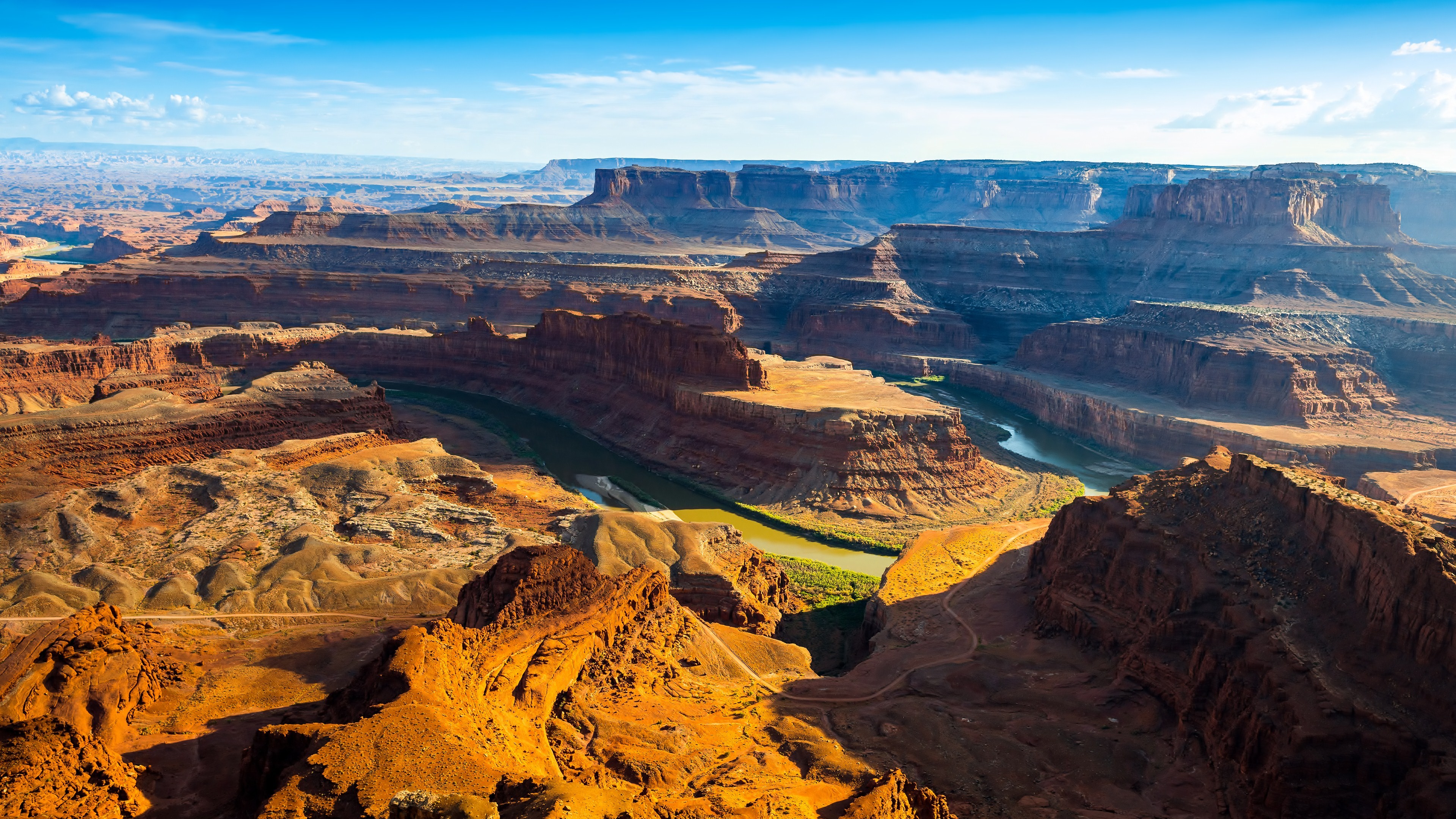 General 3840x2160 nature landscape canyon Grand Canyon desert USA rocks rock formation