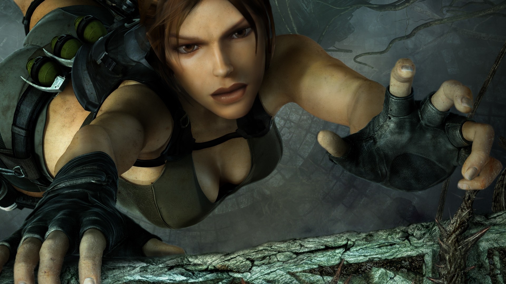 General 1920x1080 Tomb Raider video games boobs cleavage video game art Lara Croft (Tomb Raider) video game girls video game characters