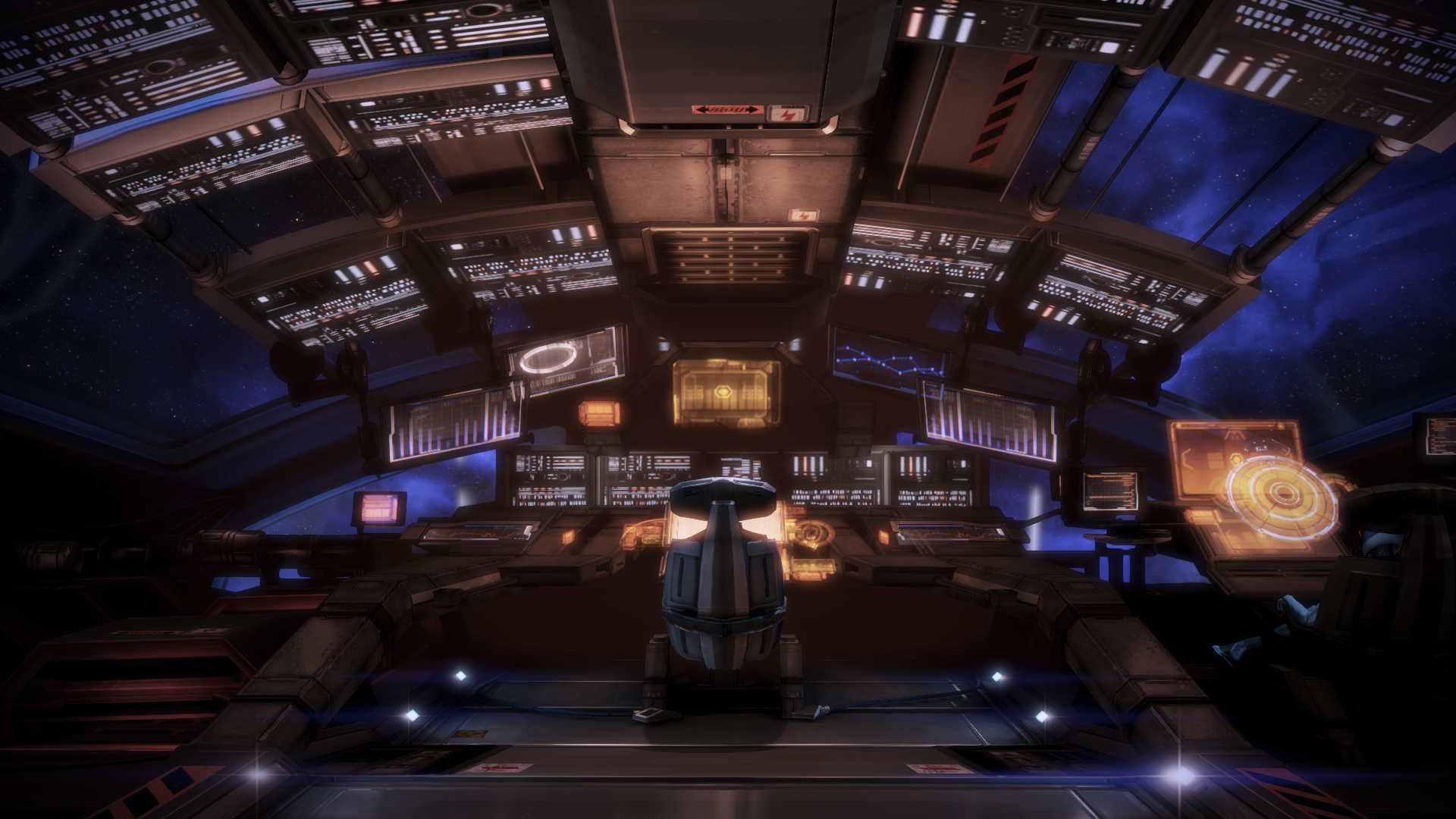 General 1920x1080 Mass Effect 3 cockpit video games