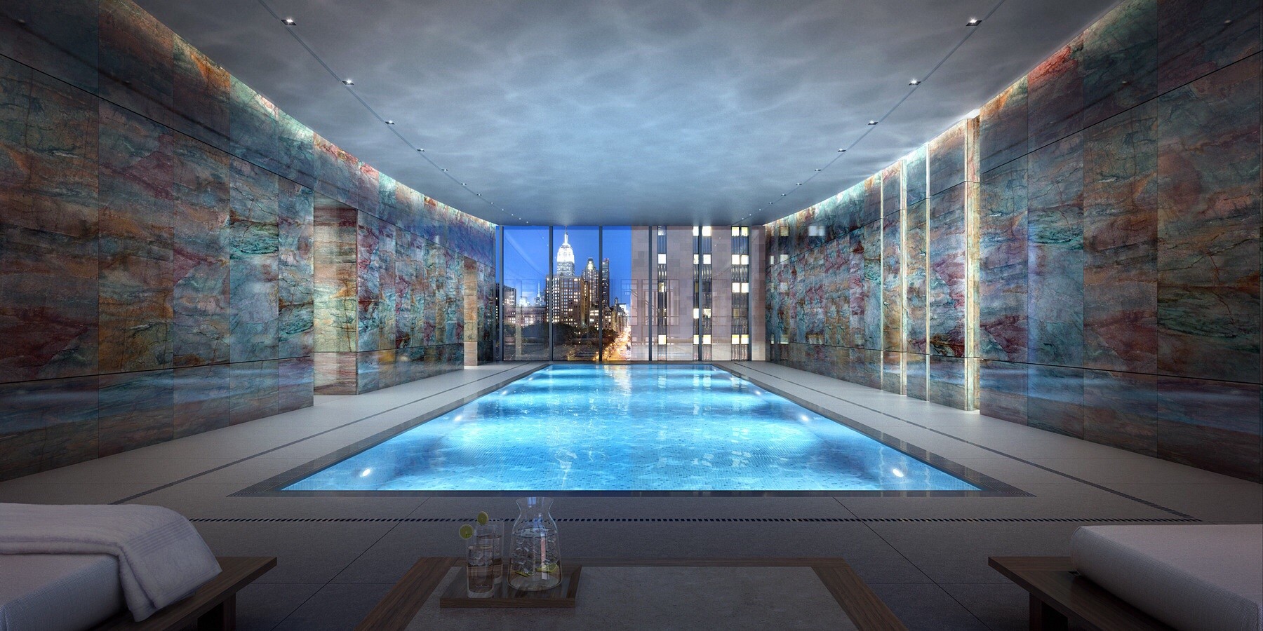 General 1800x900 digital art swimming pool interior indoors