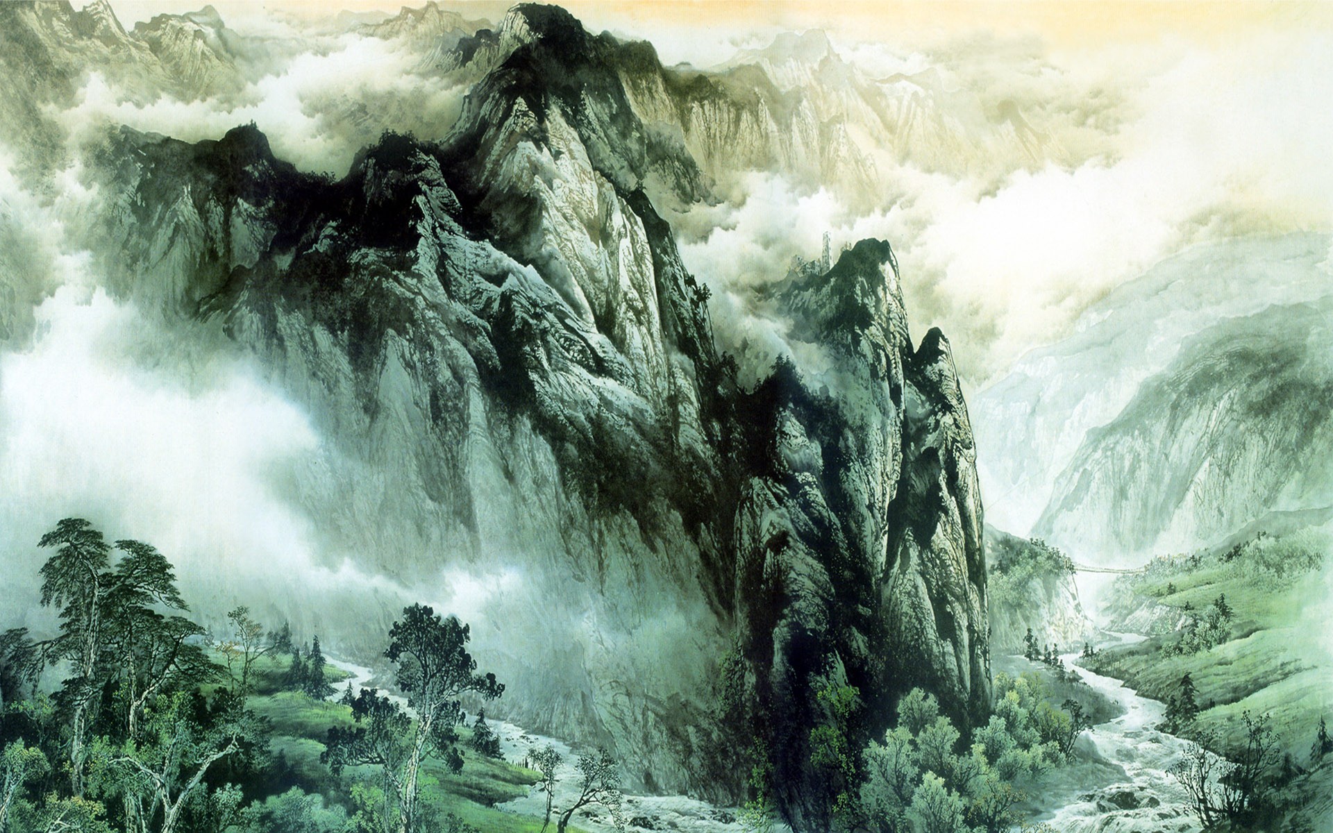 General 1920x1200 fantasy art nature landscape artwork