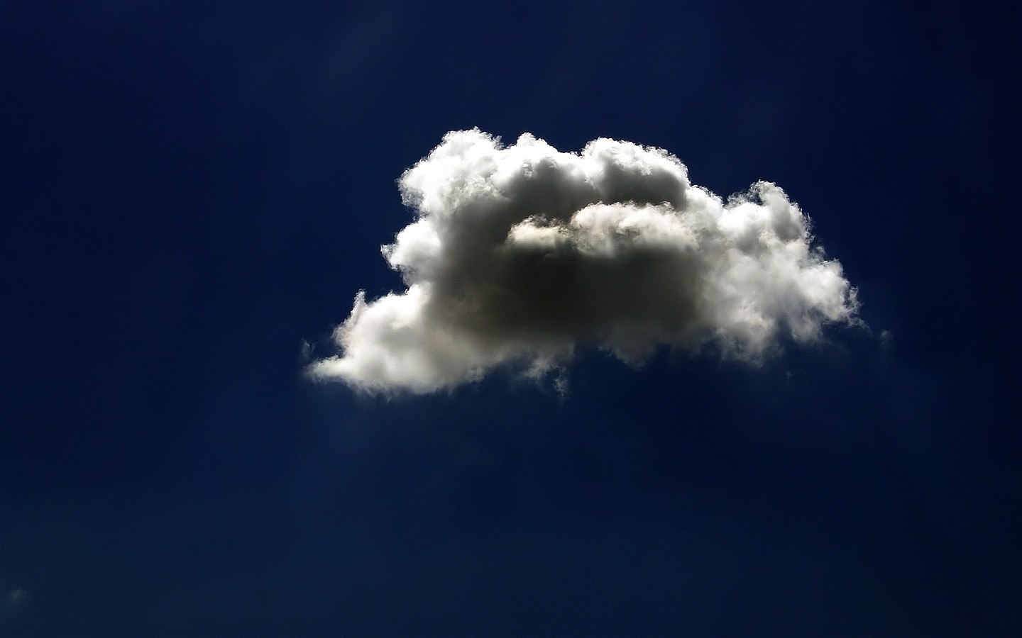 General 1440x900 clouds simple background blue background nature
