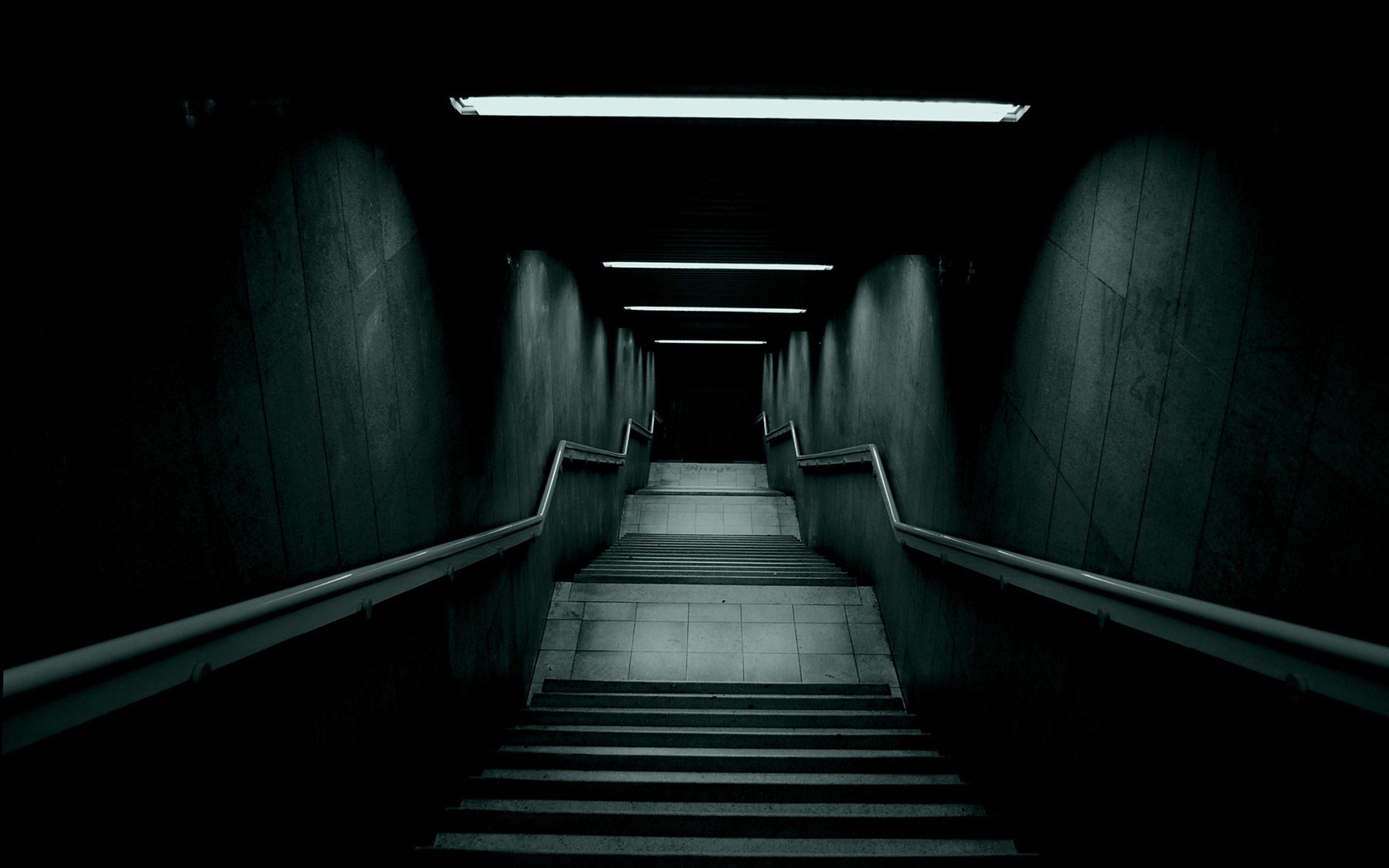 General 1680x1050 dark underground stairs
