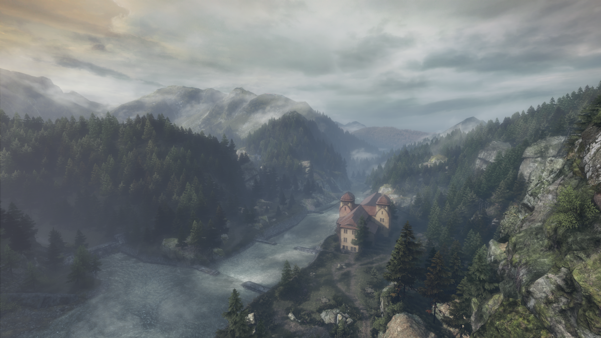 General 1920x1080 trees The Astronauts The Vanishing of Ethan Carter video games PC gaming screen shot