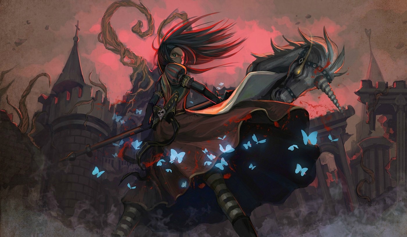 General 1400x816 Alice: Madness Returns video games fantasy art video game art