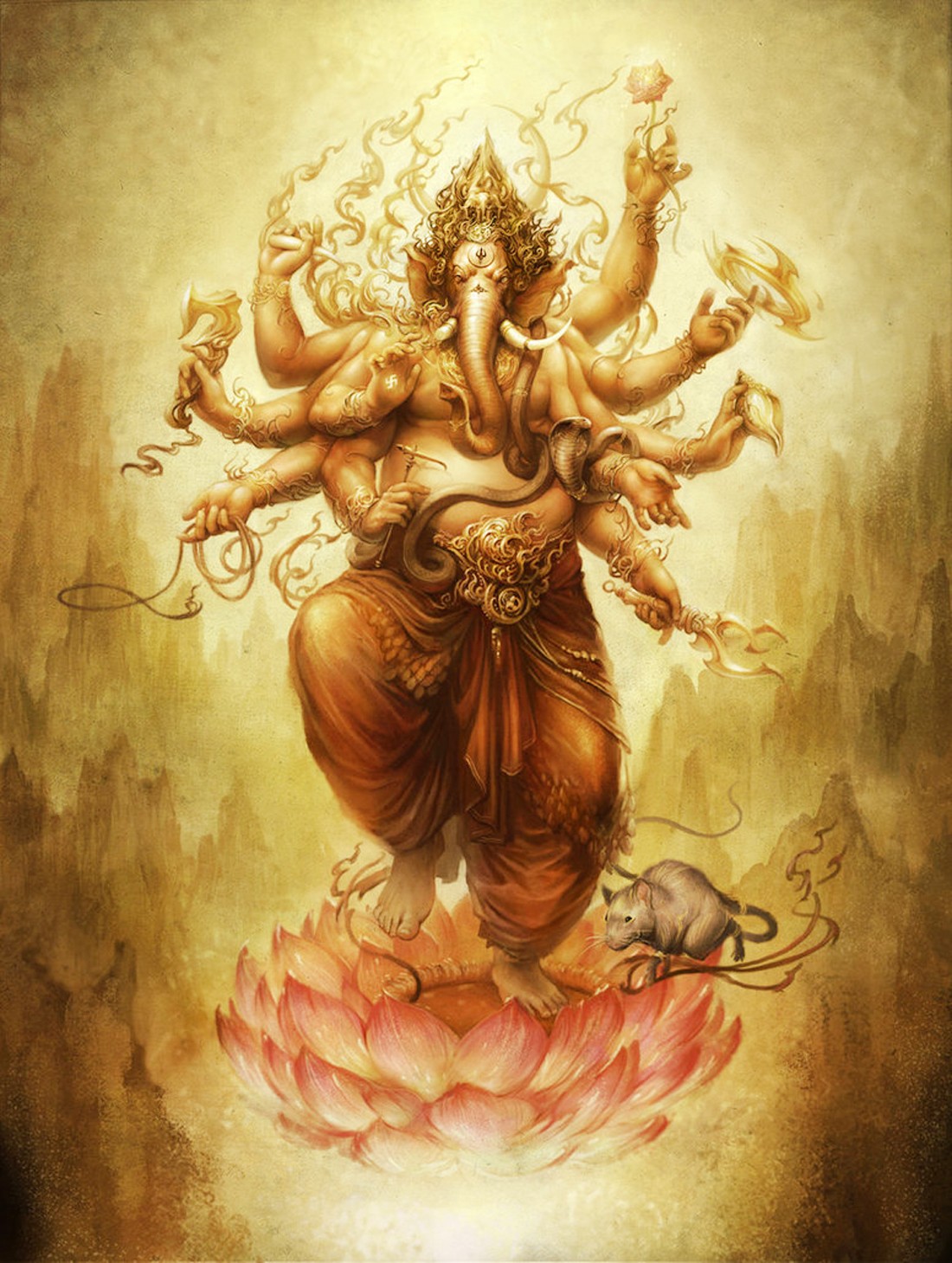 General 1100x1459 gods artwork Ganesh