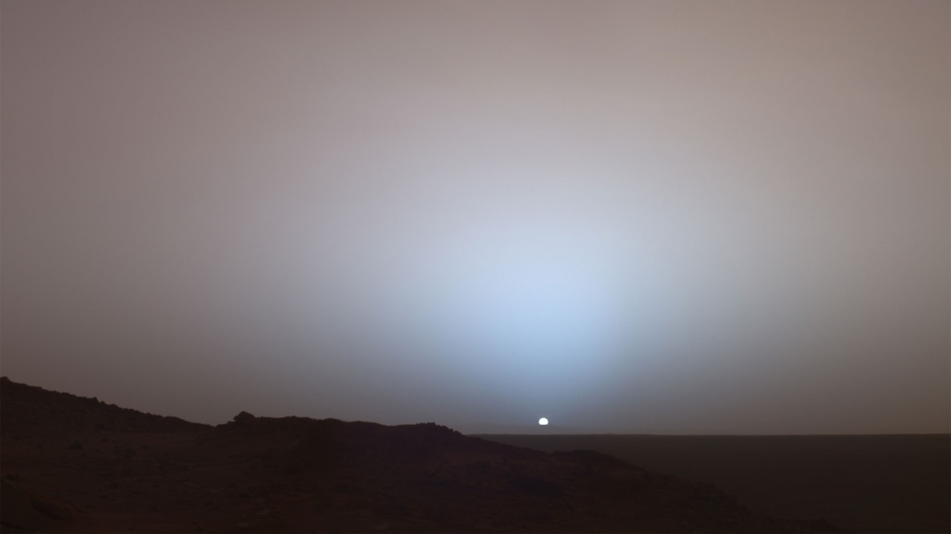 General 1920x1080 landscape Mars sunset