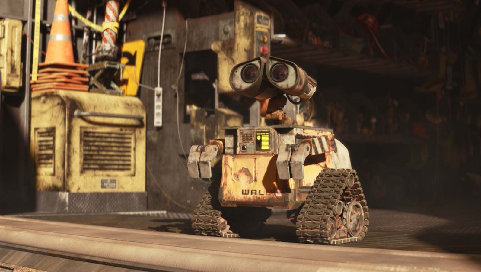 General 1594x900 WALL-E movies animated movies robot Pixar Animation Studios film stills
