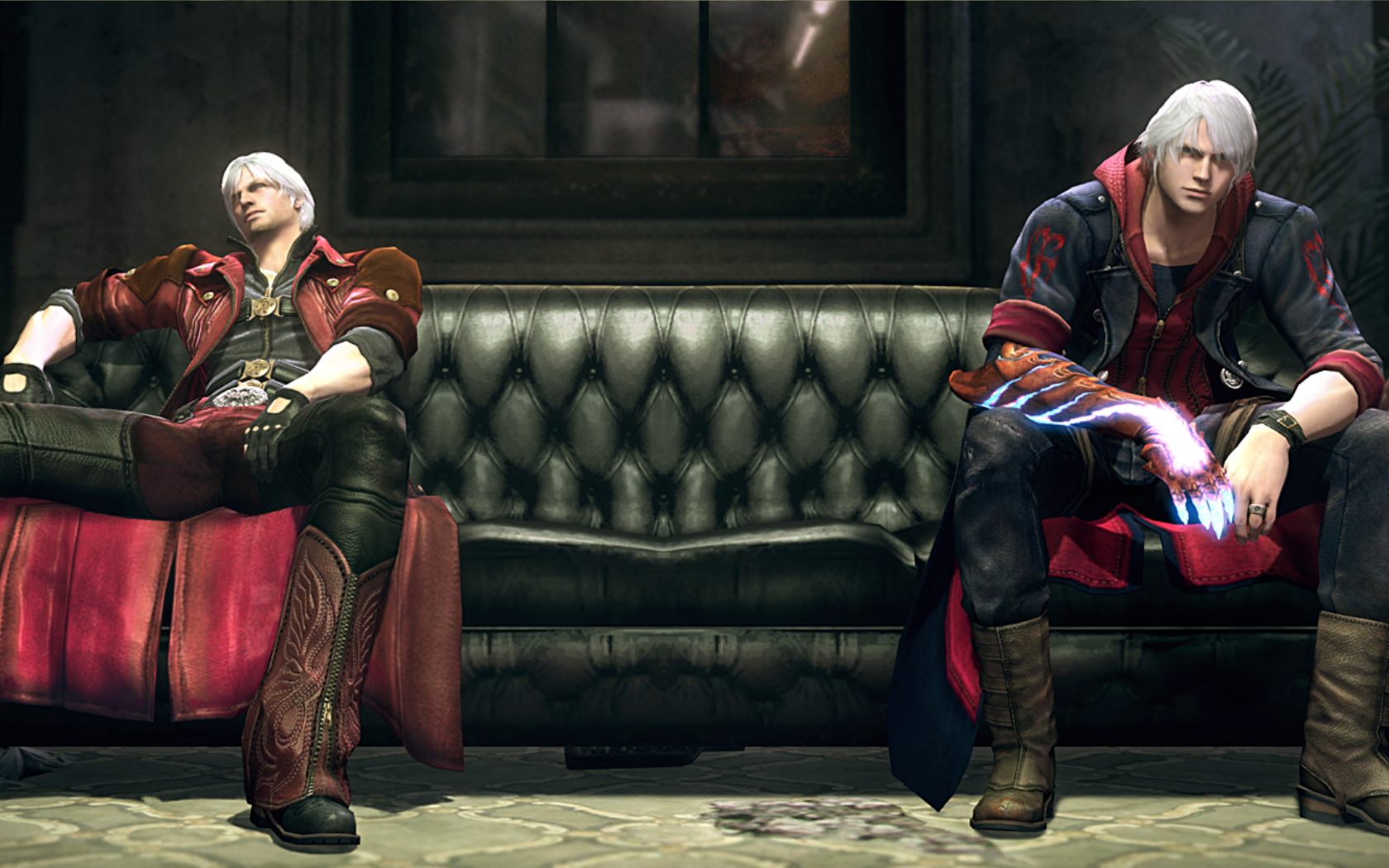 General 1680x1050 Devil May Cry DmC: Devil May Cry video games Dante (Devil May Cry) Devil May Cry 4 video game men video game characters Nero (Devil May Cry)