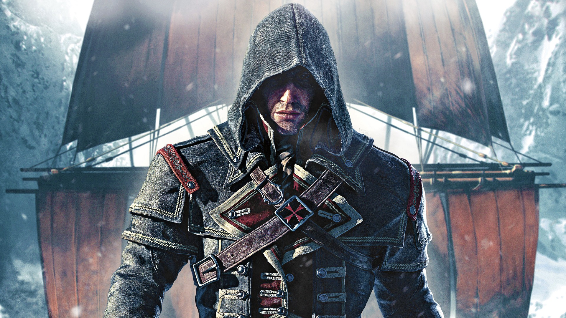 General 1920x1080 Assassin's Creed: Rogue video games Assassin's Creed hoods video game men video game art