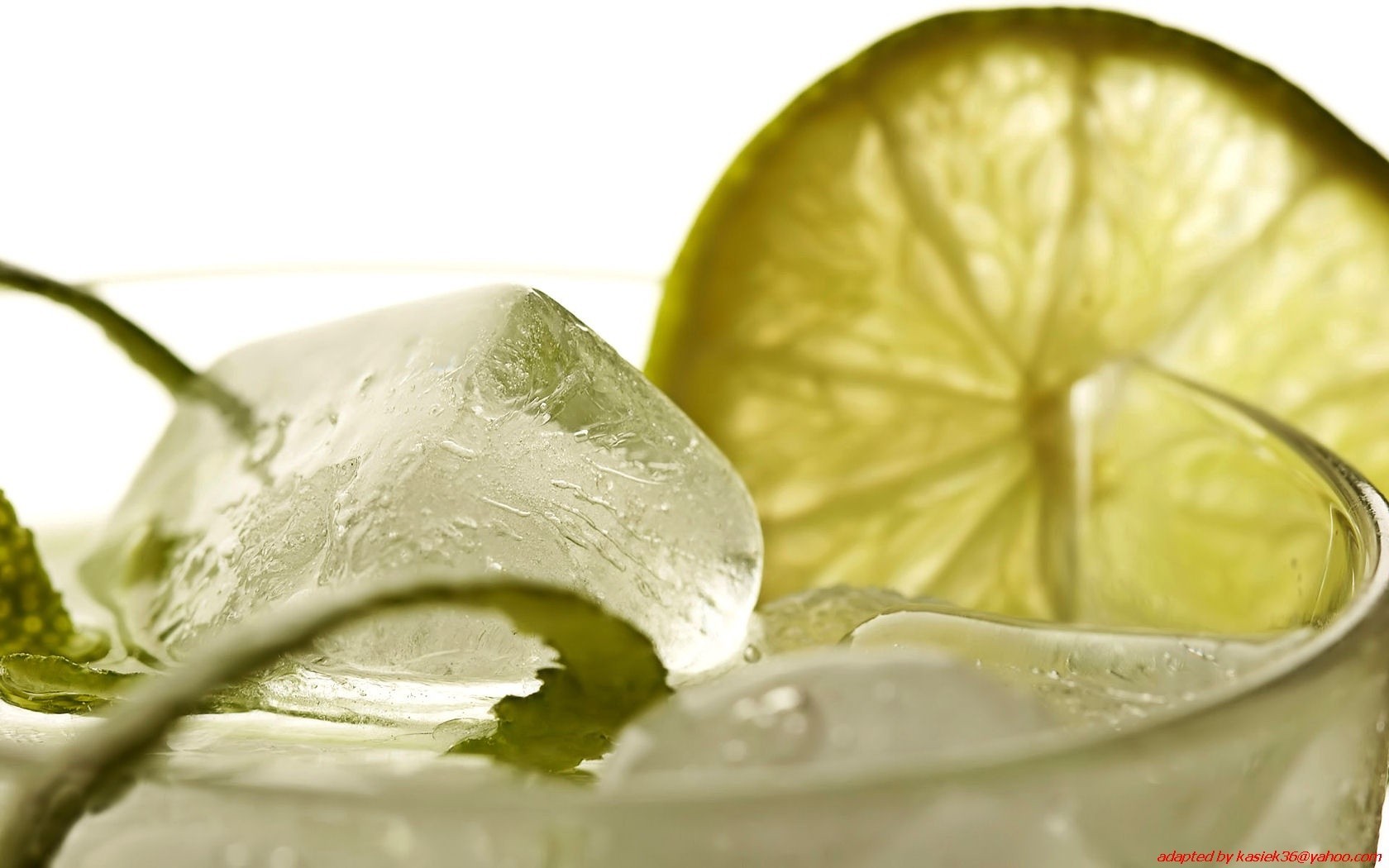 General 1680x1050 drink cocktails ice cubes lime