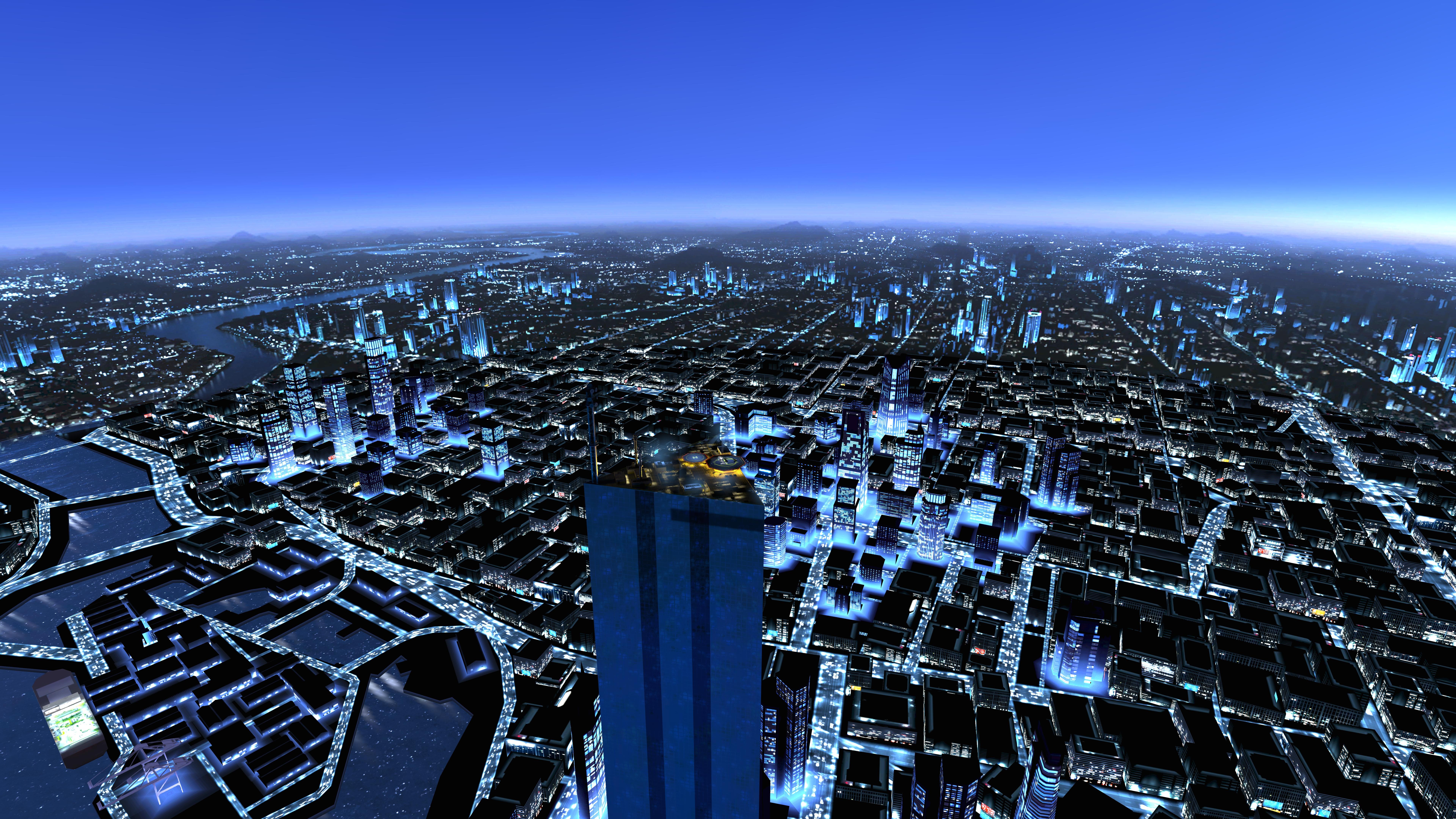 General 7680x4320 city Mirror's Edge The Shard video games PC gaming