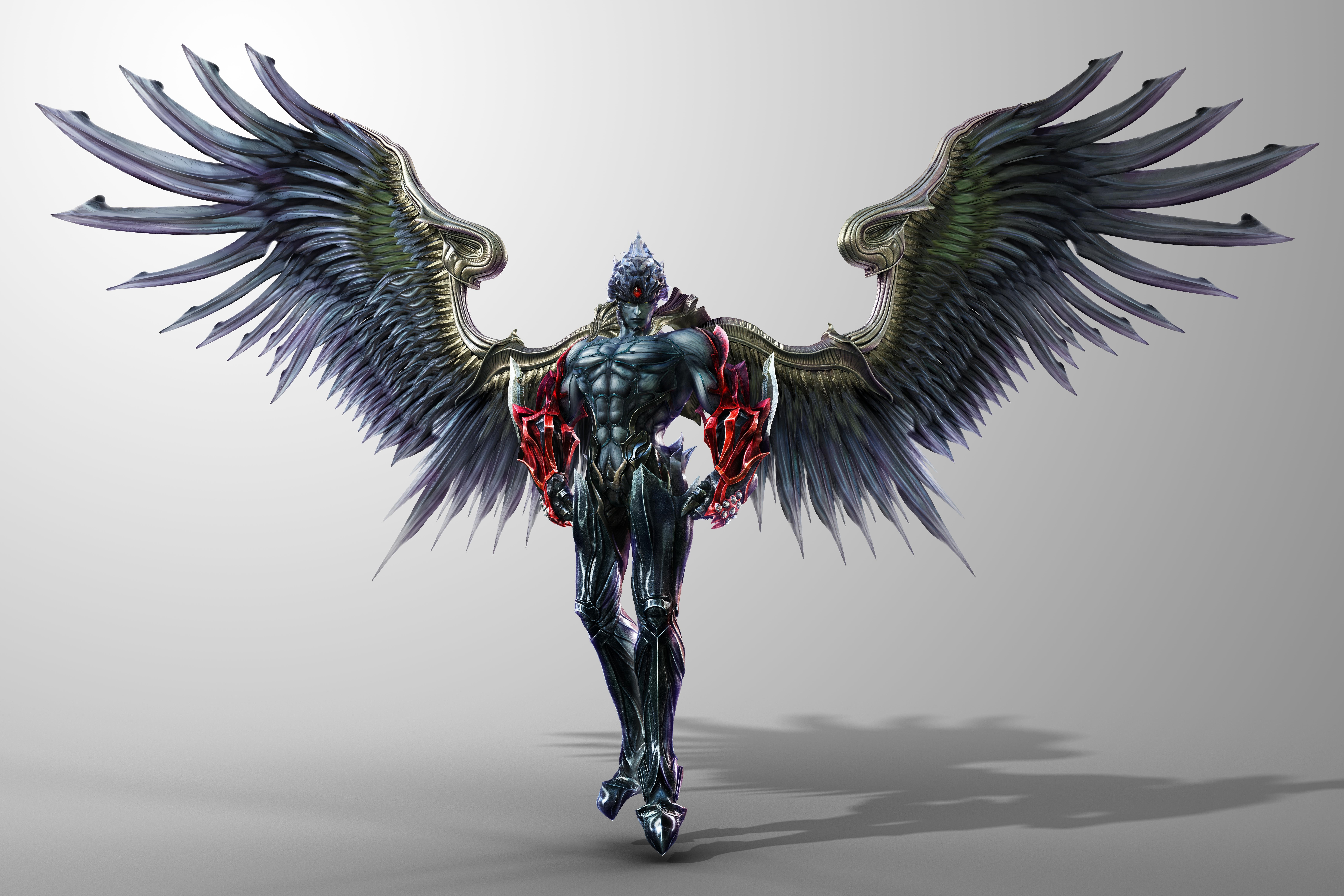 General 9000x6000 wings Tekken video games video game warriors video game art