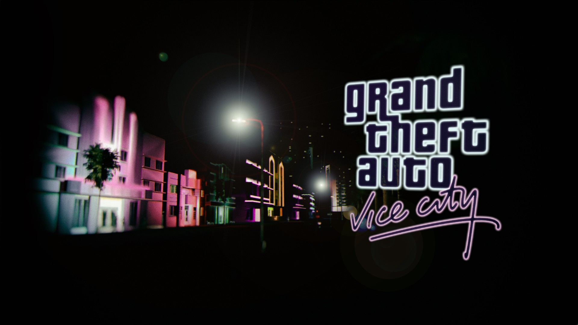 General 1920x1080 video game art Grand Theft Auto: Vice City video games PC gaming