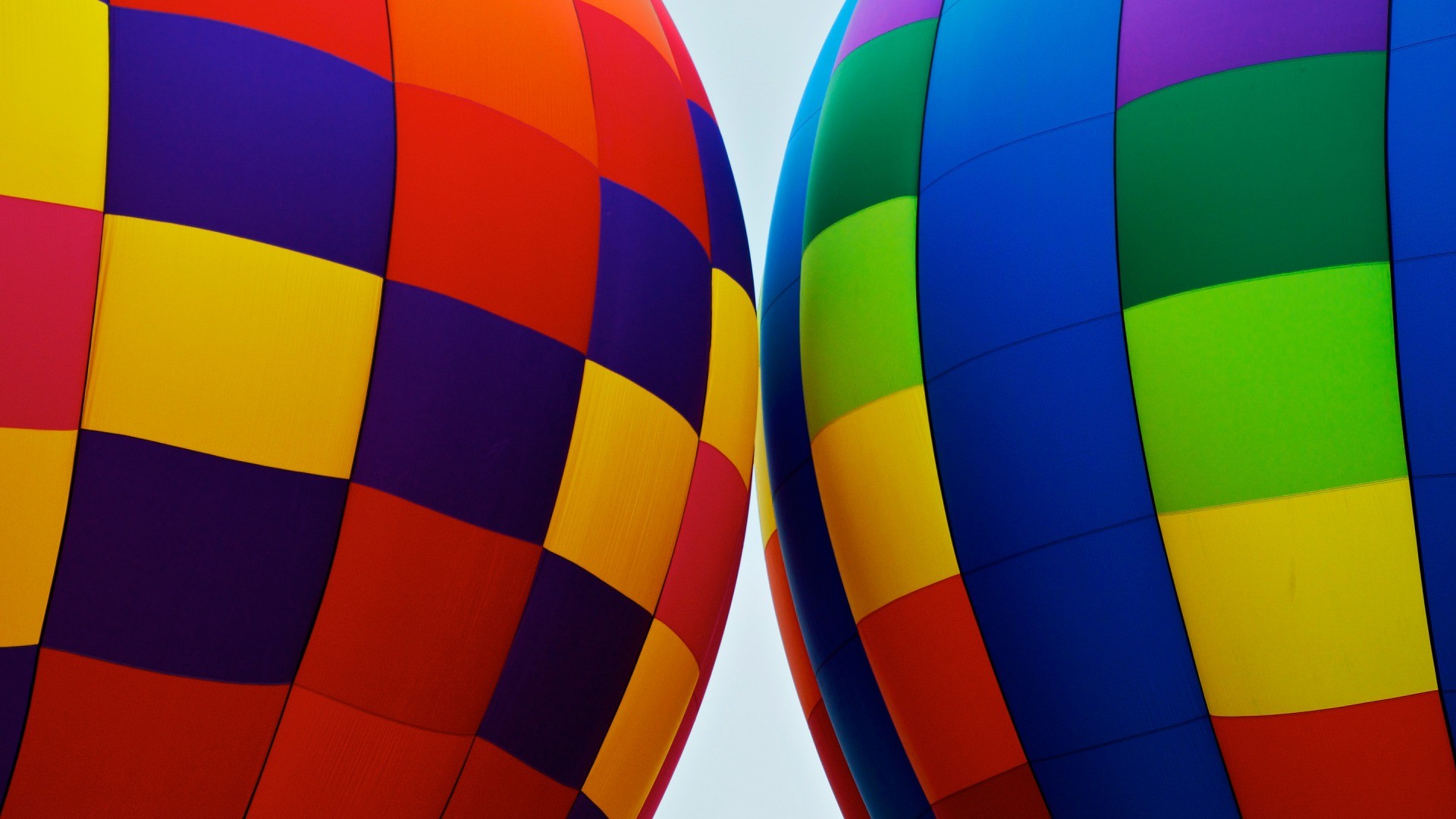 General 1920x1080 colorful square hot air balloons vehicle