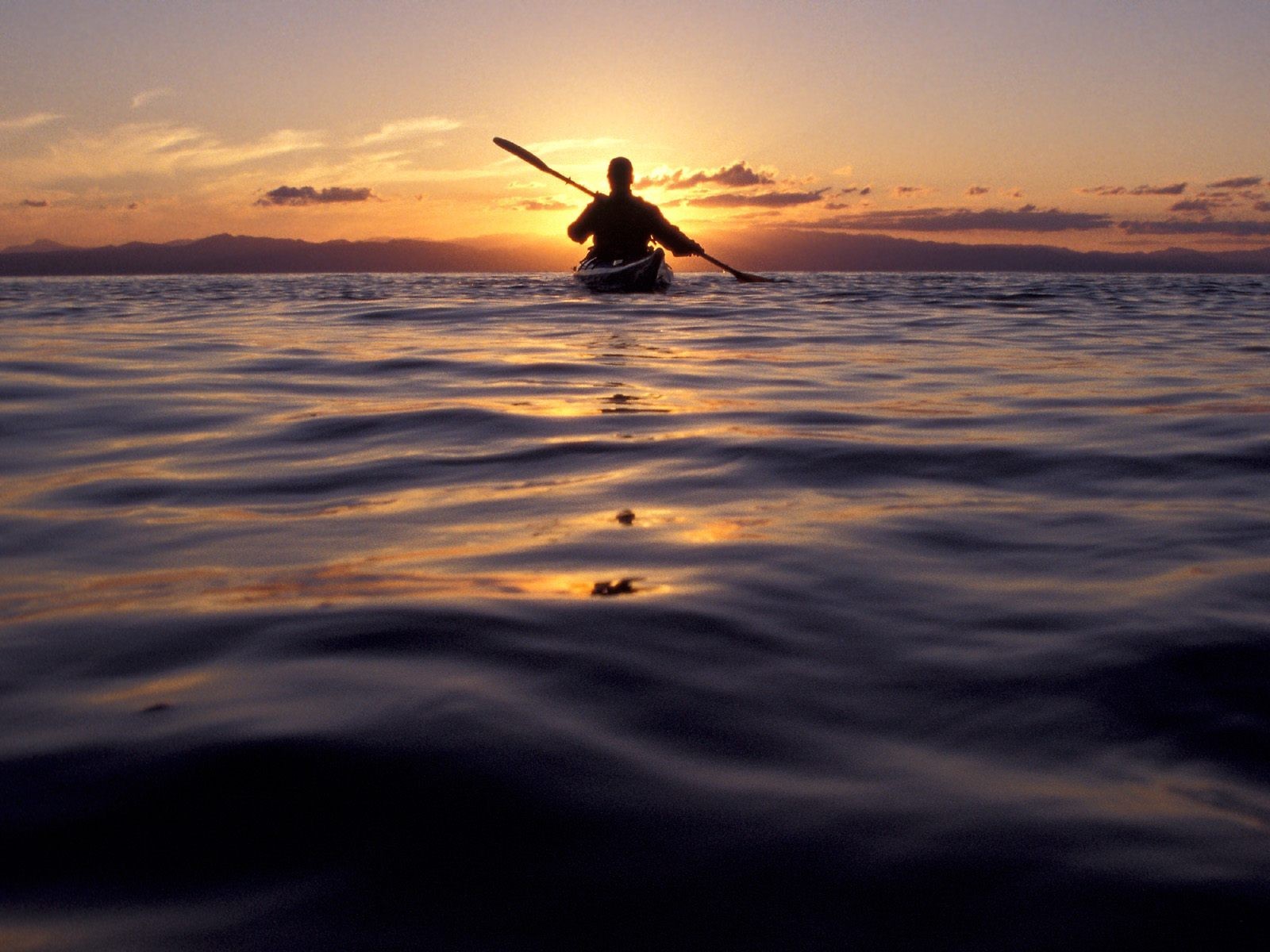 People 1600x1200 sea water boat kayaks sunset men men outdoors nature vehicle sky outdoors