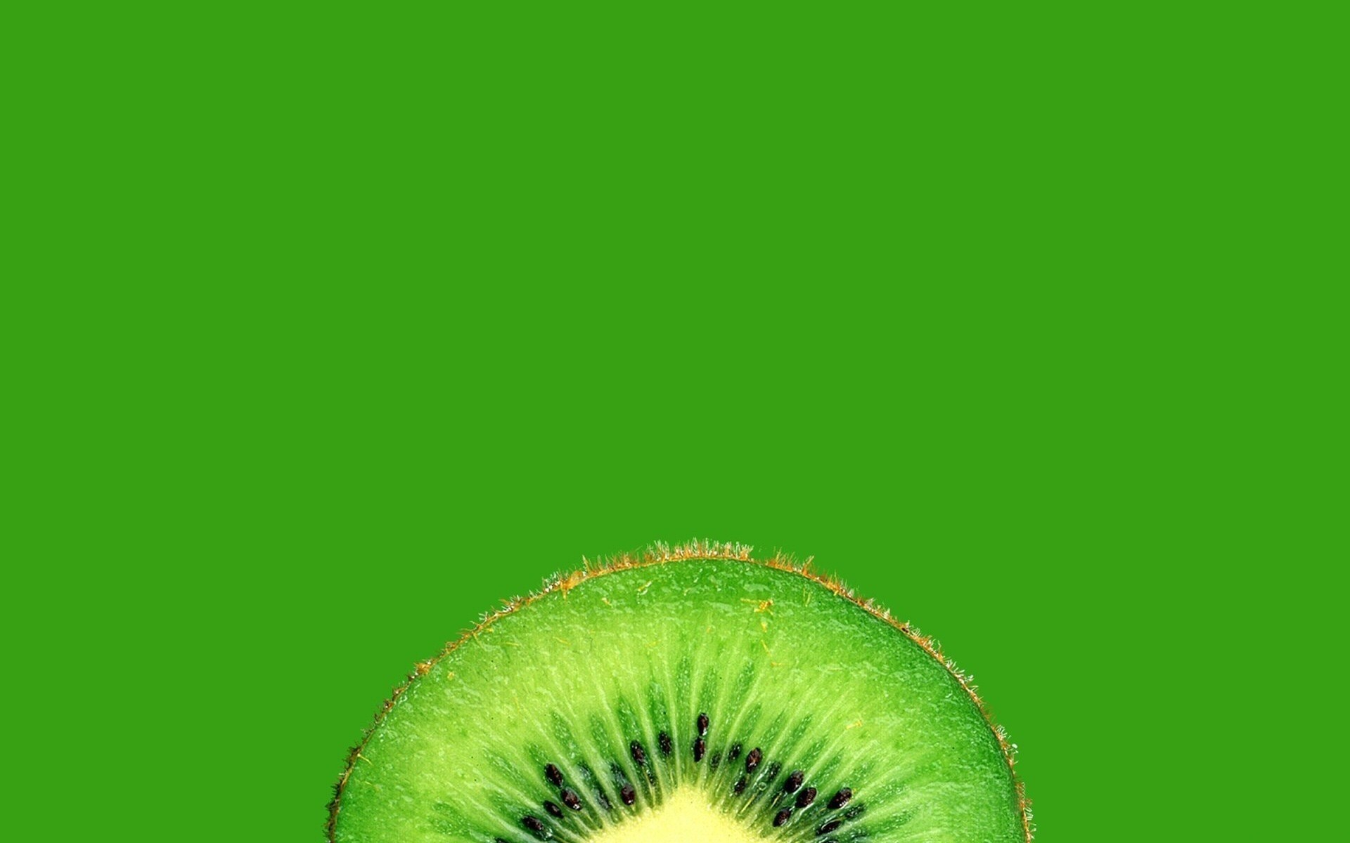 General 1920x1200 kiwi (fruit) fruit green background food simple background green minimalism