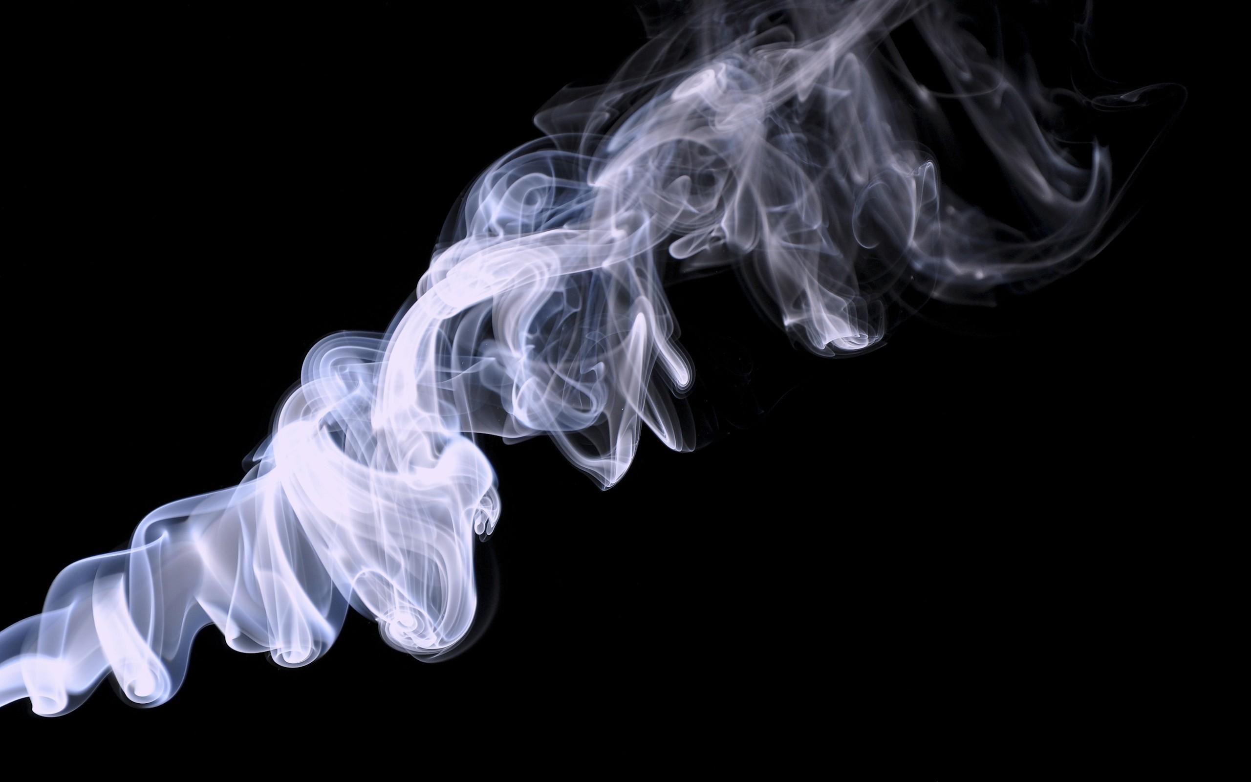 General 2560x1600 smoke artwork dark simple background black background swirls digital art