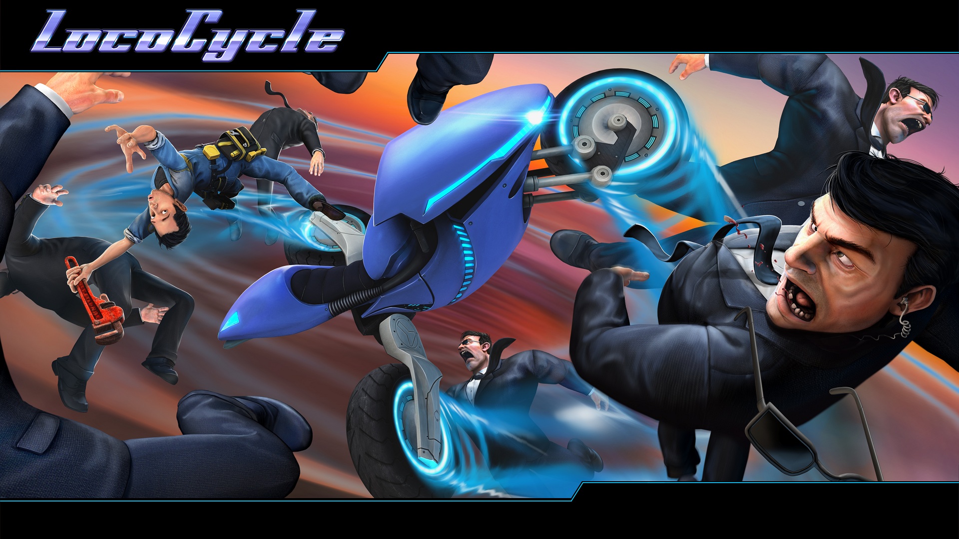 General 1920x1080 video games LocoCycle video game art