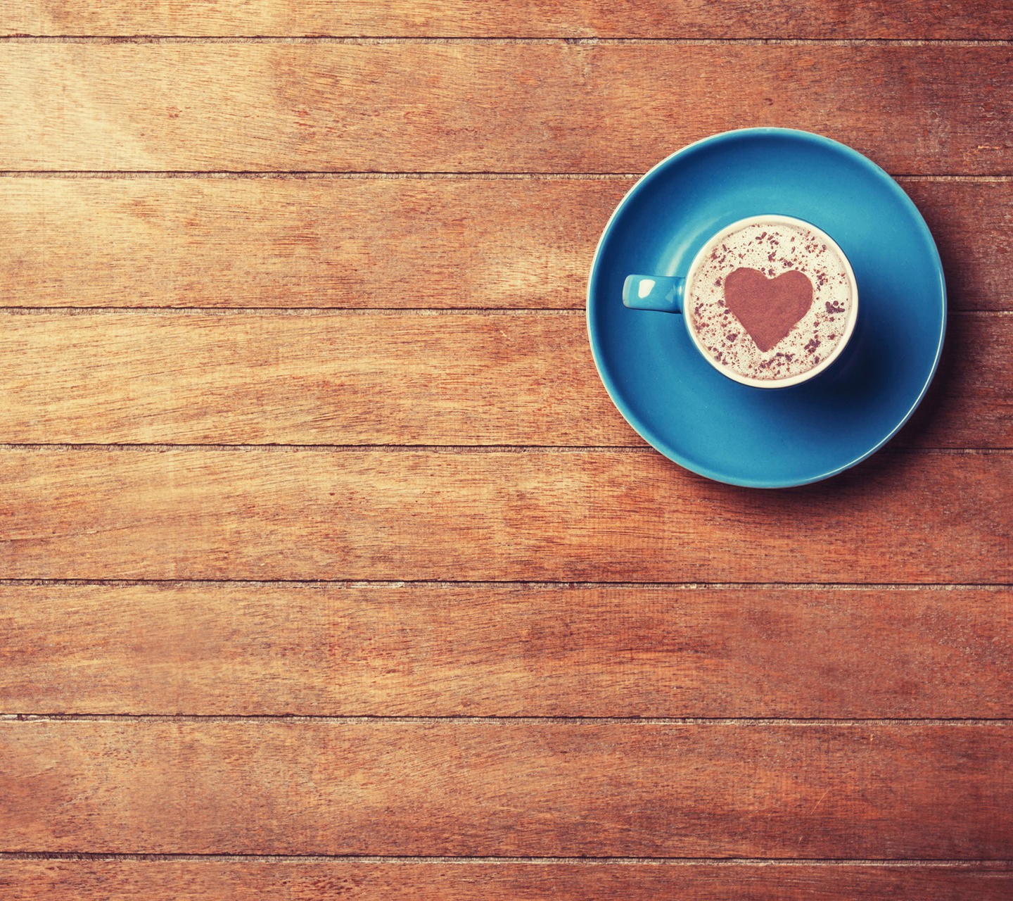 General 1440x1280 cup wooden surface blue coffee food Heart (Food)