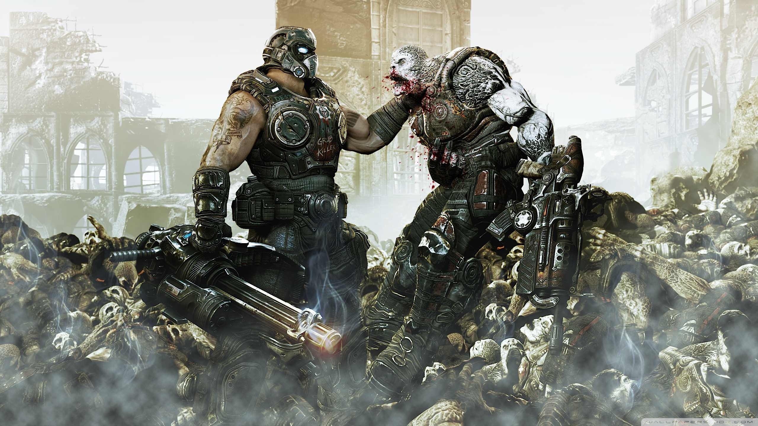 General 2560x1440 Gears of War video games Gears of War 3 Epic Games Xbox Game Studios