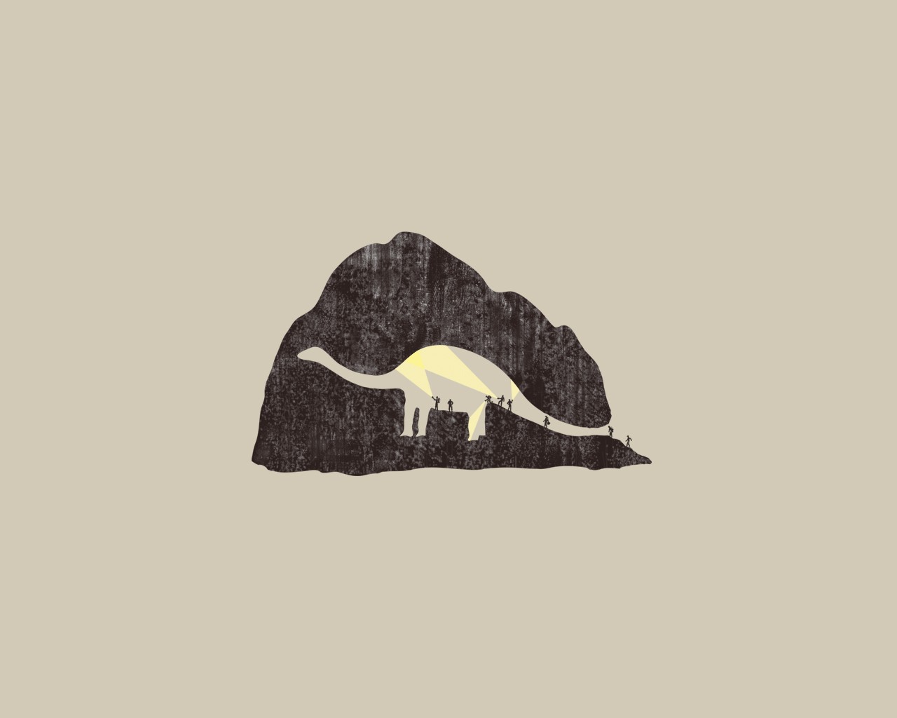 General 1280x1024 minimalism dinosaurs animals simple background artwork