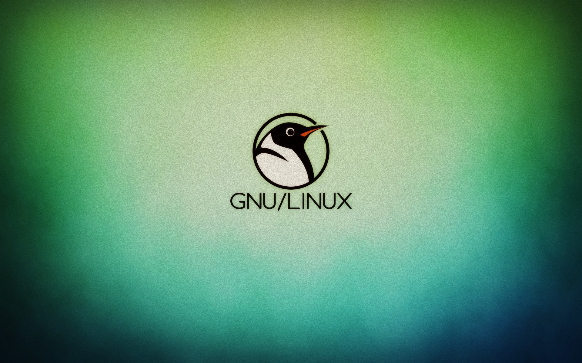 General 1920x1200 logo Linux gradient operating system penguins