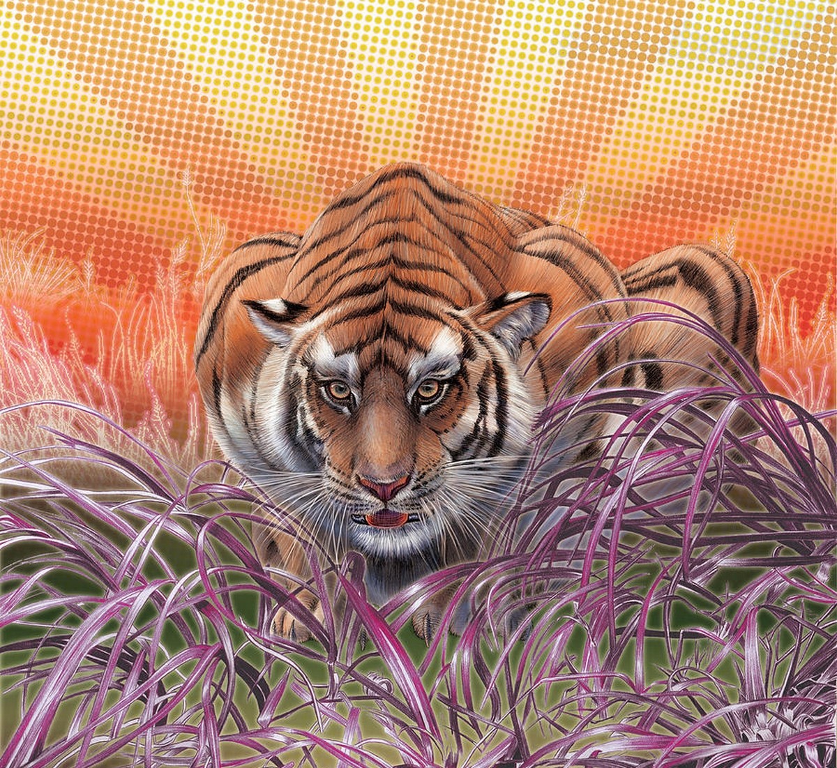 General 1200x1101 tiger animals digital art nature mammals artwork big cats