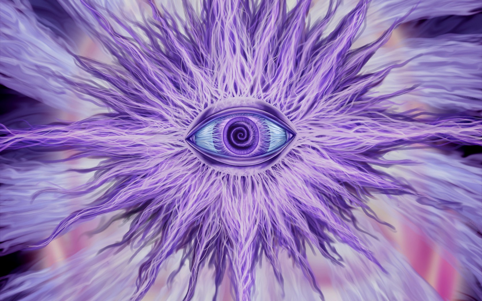 General 1680x1050 abstract eyes surreal artwork purple eyes digital art