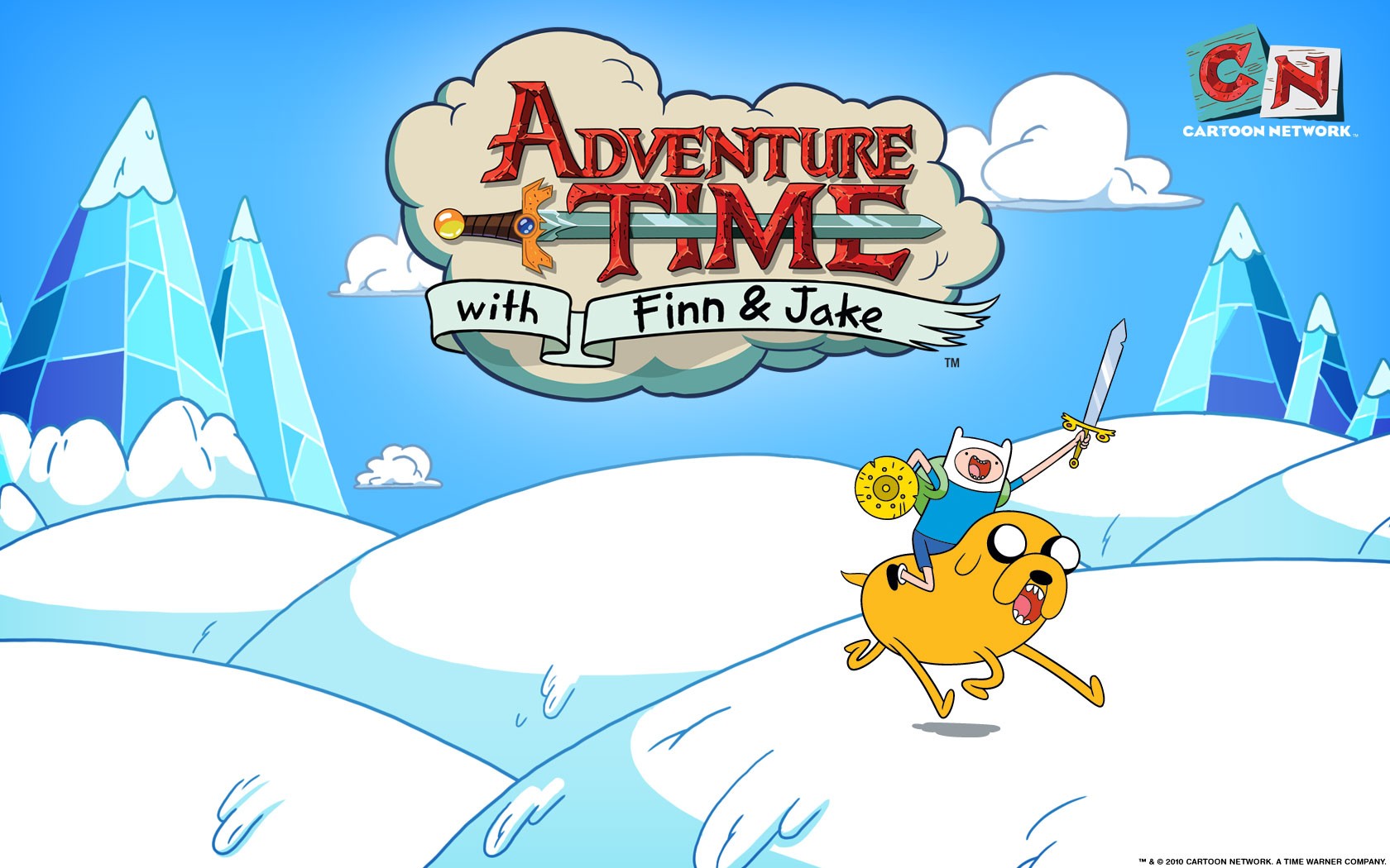 General 1680x1050 Finn the Human Jake the Dog Adventure Time TV series cartoon Cartoon Network digital art