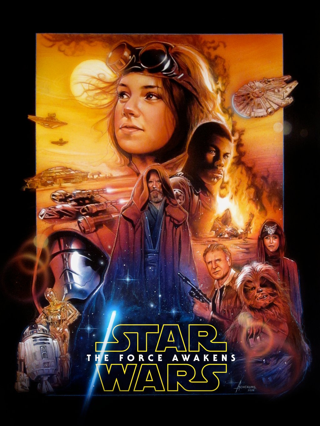General 1024x1363 fan art artwork movies Star Wars movie poster science fiction