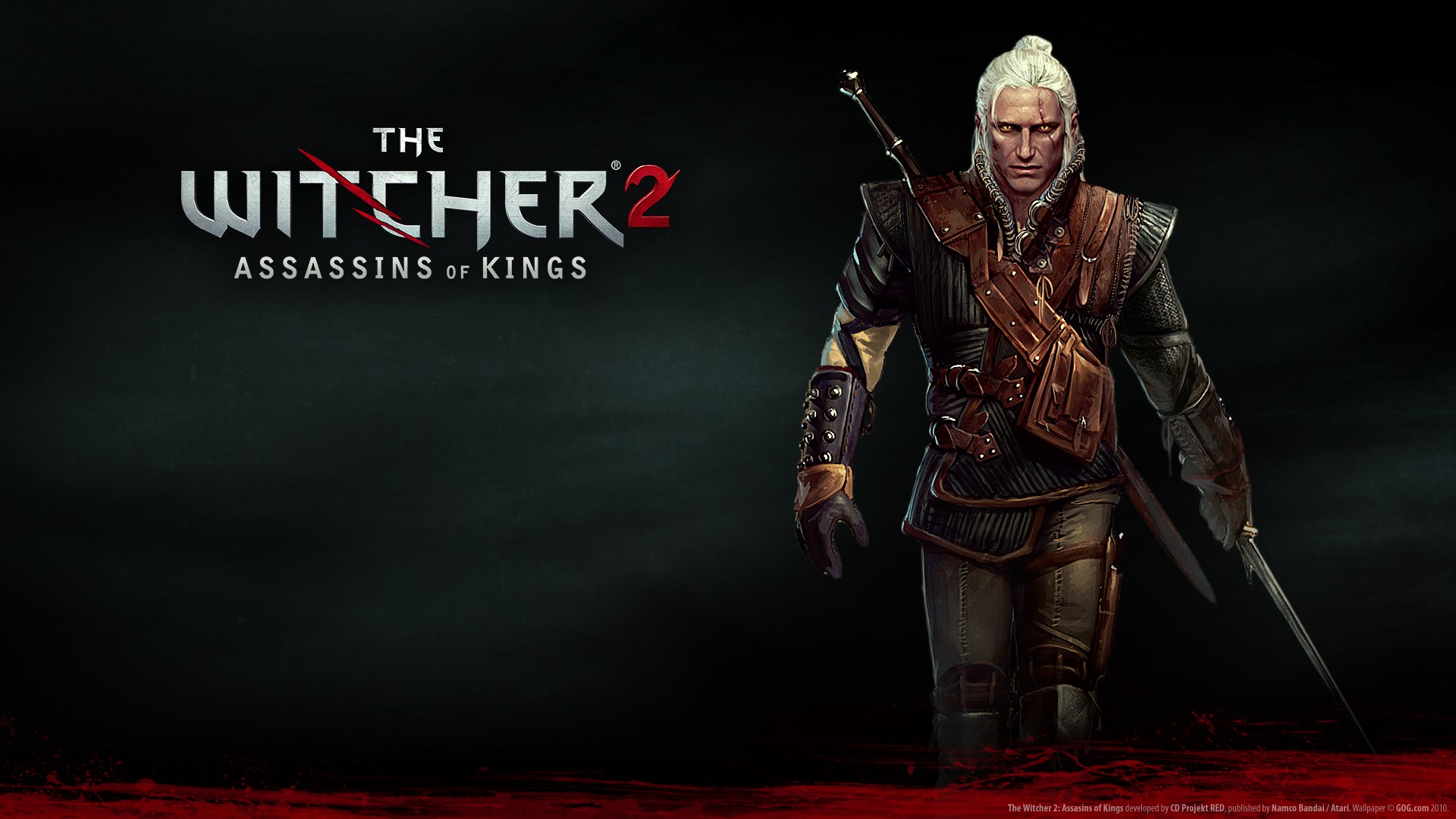 General 1920x1080 The Witcher 2: Assassins of Kings Geralt of Rivia video games PC gaming video game art CD Projekt RED