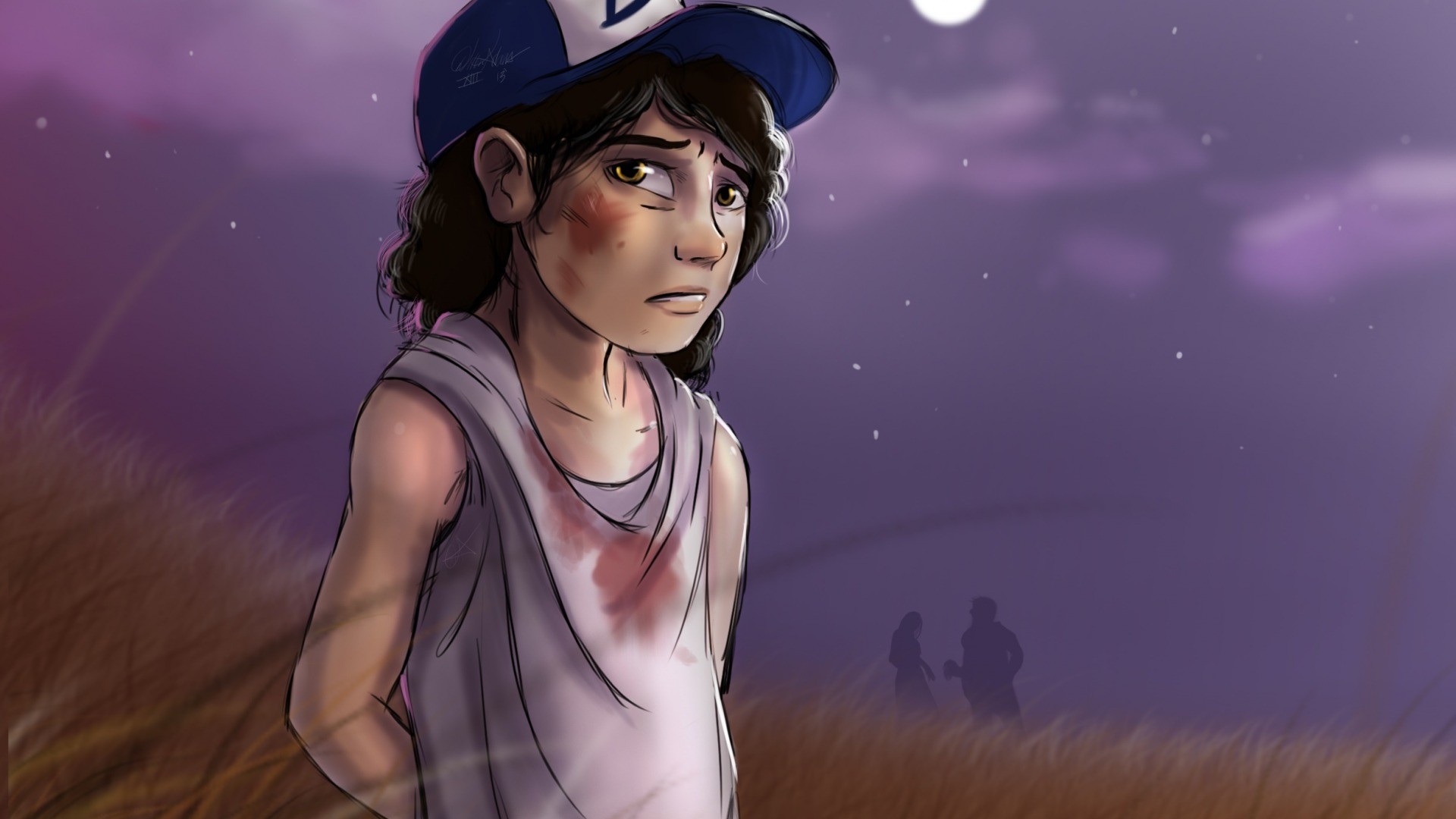 General 1920x1080 The Walking Dead Clementine (Character) video game girls video game art Video Game Horror