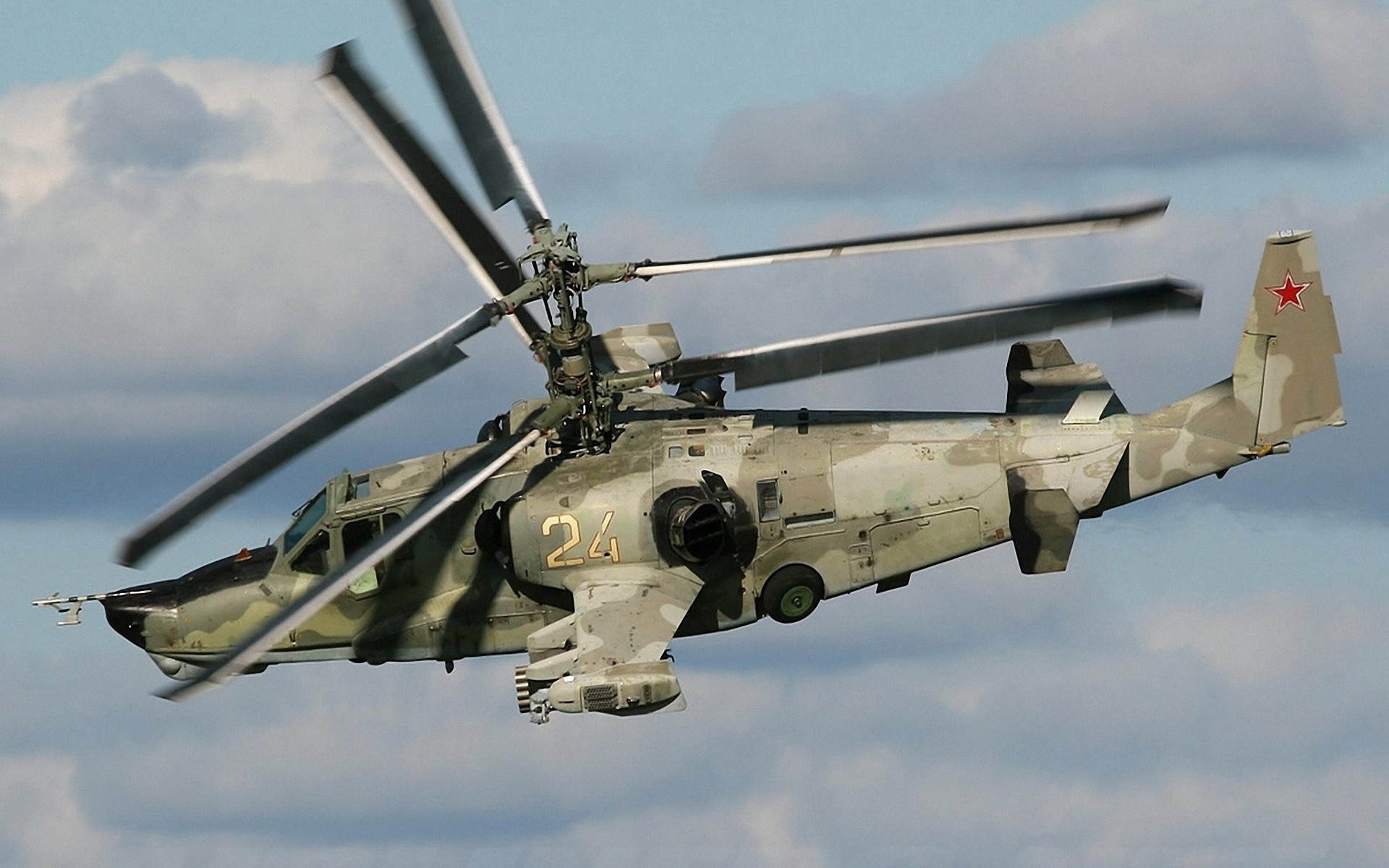 General 1920x1200 helicopters military military vehicle vehicle Kamov ka-50 Russian Air Force
